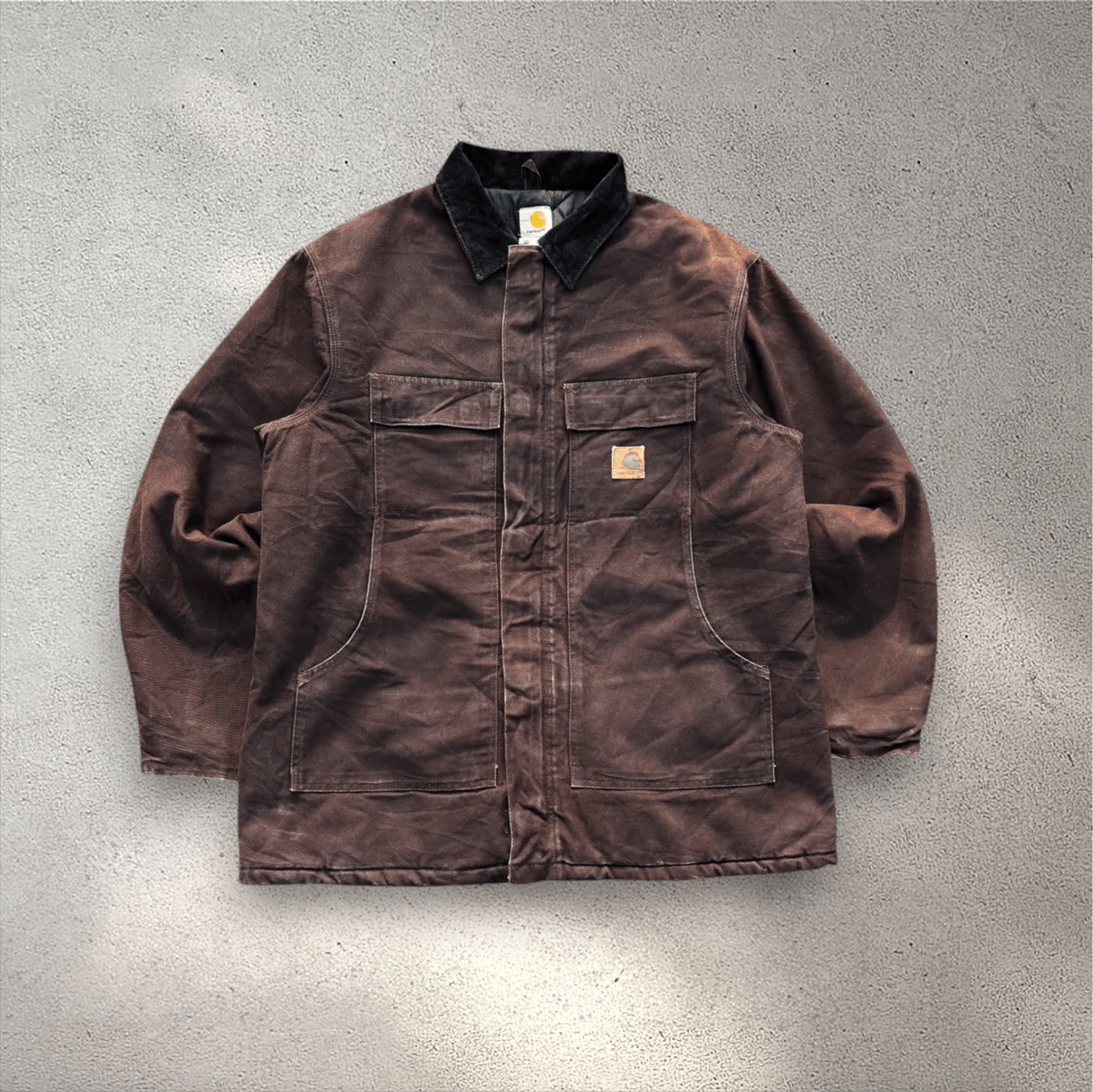 Carhartt × Vintage Vintage Carhartt C26 DKB Arctic Quilted Lined Denim Jacket Size US L / EU 52-54 / 3 - 1 Thumbnail