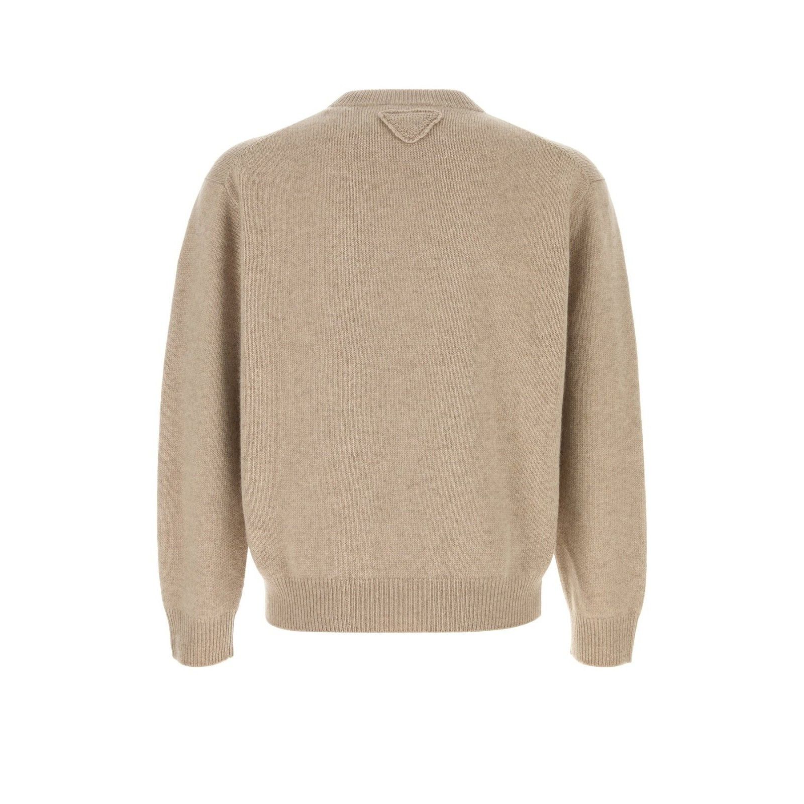 Prada PRADA Sand Cashmere Sweater New & Authentic (Men's size:L;) Size US L / EU 52-54 / 3 - 2 Thumbnail