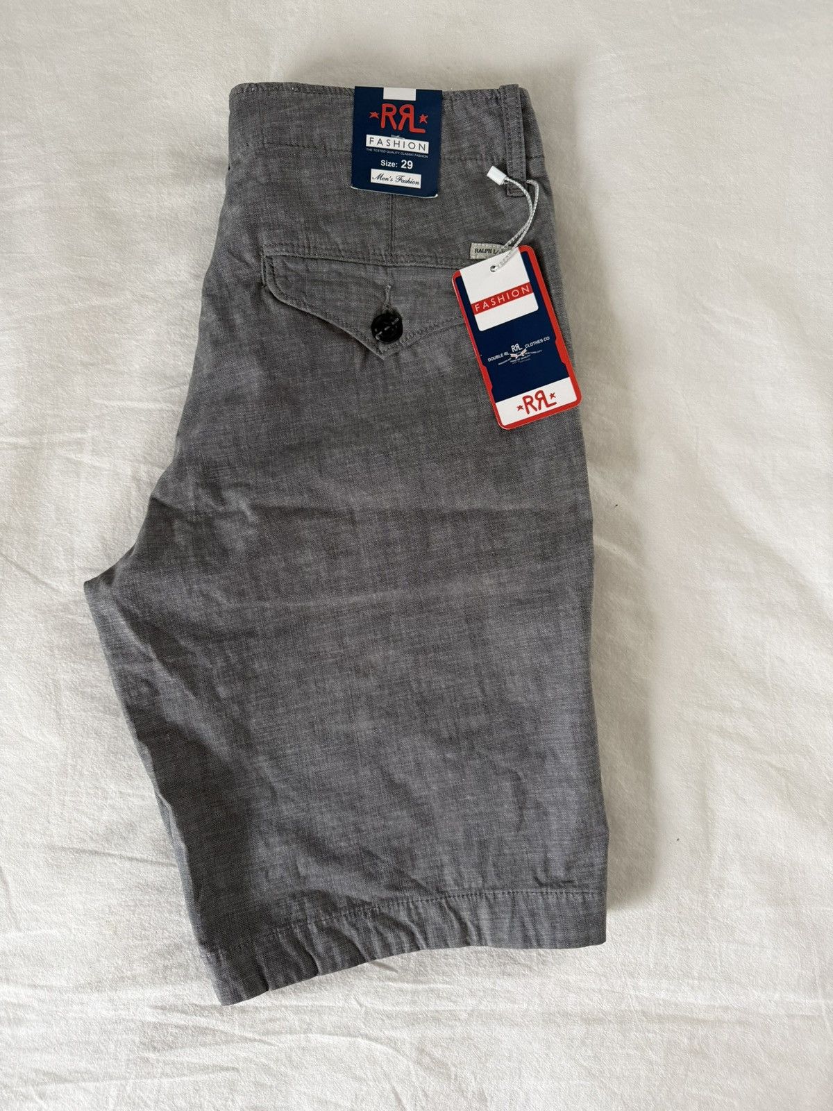 RRL Ralph Lauren Polo Double rl mens chino shorts NWT 29 Size US 29 - 1 Thumbnail
