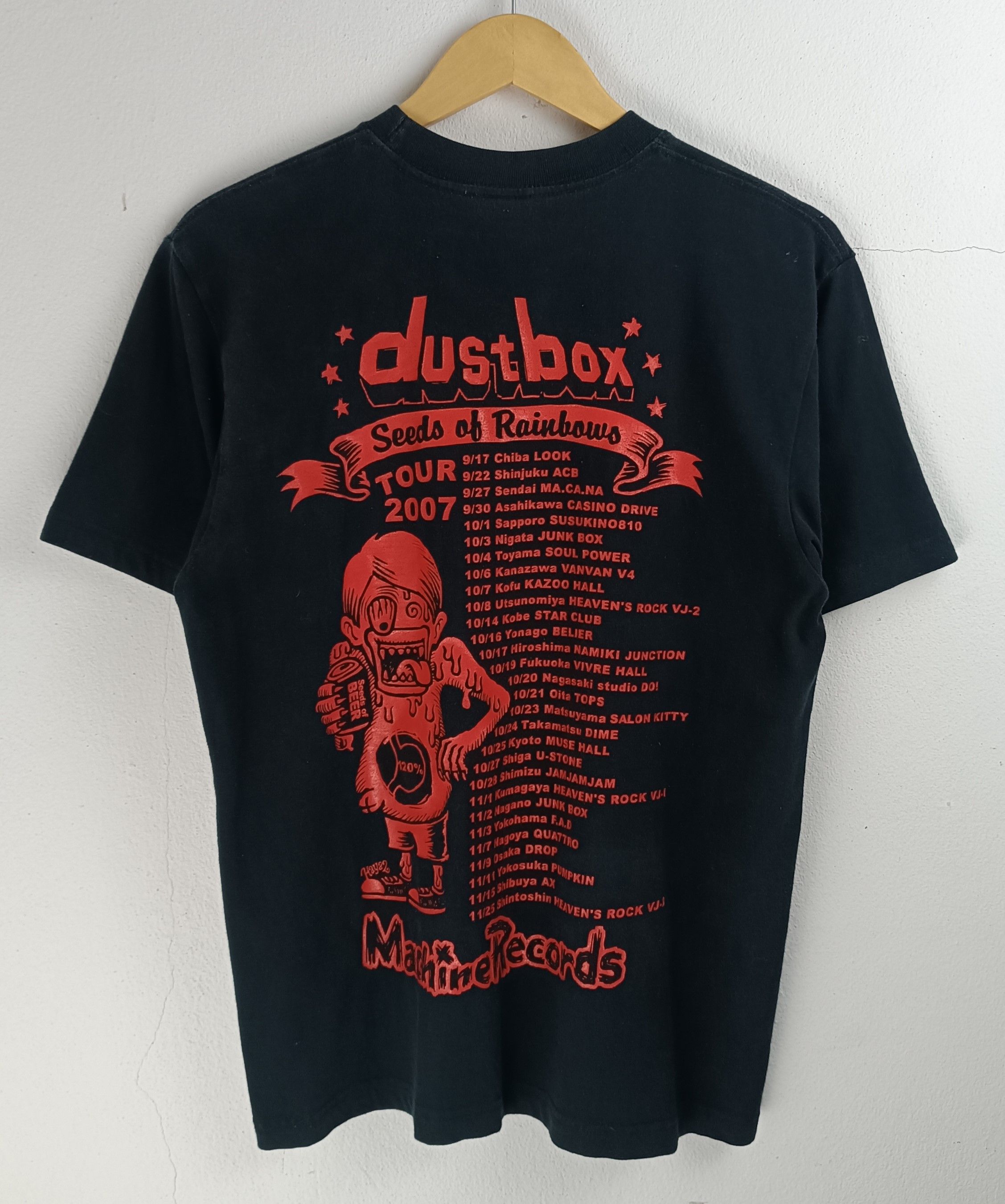 Band Tees VINTAGE '07 DUSTBOX JAPAN TOUR PUNK ROCK HAWAIIAN6 LOCOFRANK Size US M / EU 48-50 / 2 - 4 Thumbnail
