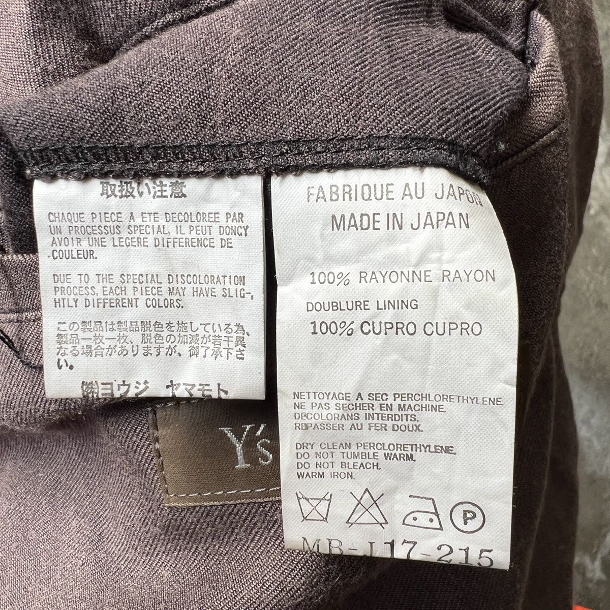 Y's for Men 🔥 Y's For Men Yohji Yamamoto Rayon Jacket Size US L / EU 52-54 / 3 - 10 Thumbnail