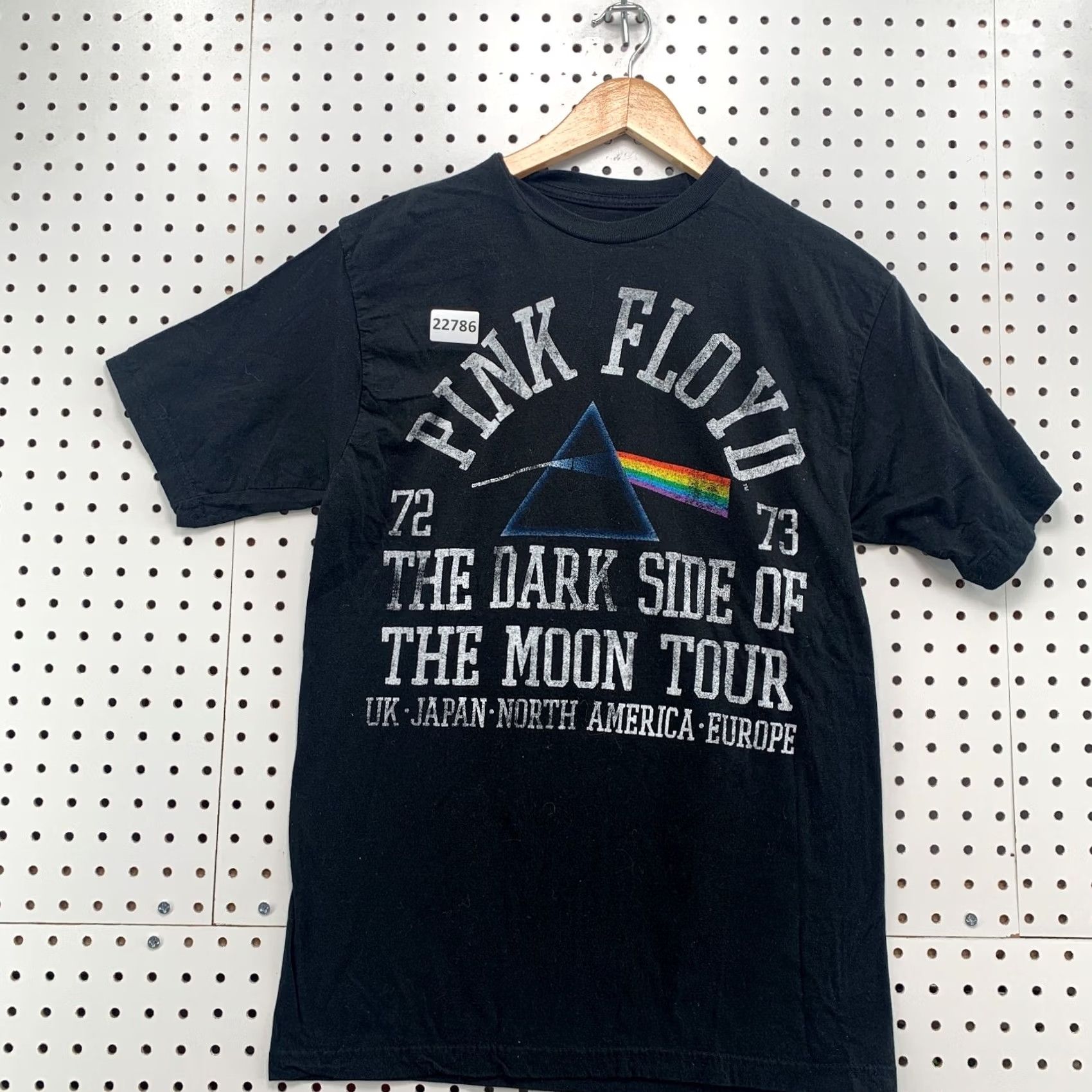 Vintage Pink Floyd Shirt Black The Dark Side Of The Moon Band TEE Adult Medium Mens Size US M / EU 48-50 / 2 - 5 Thumbnail