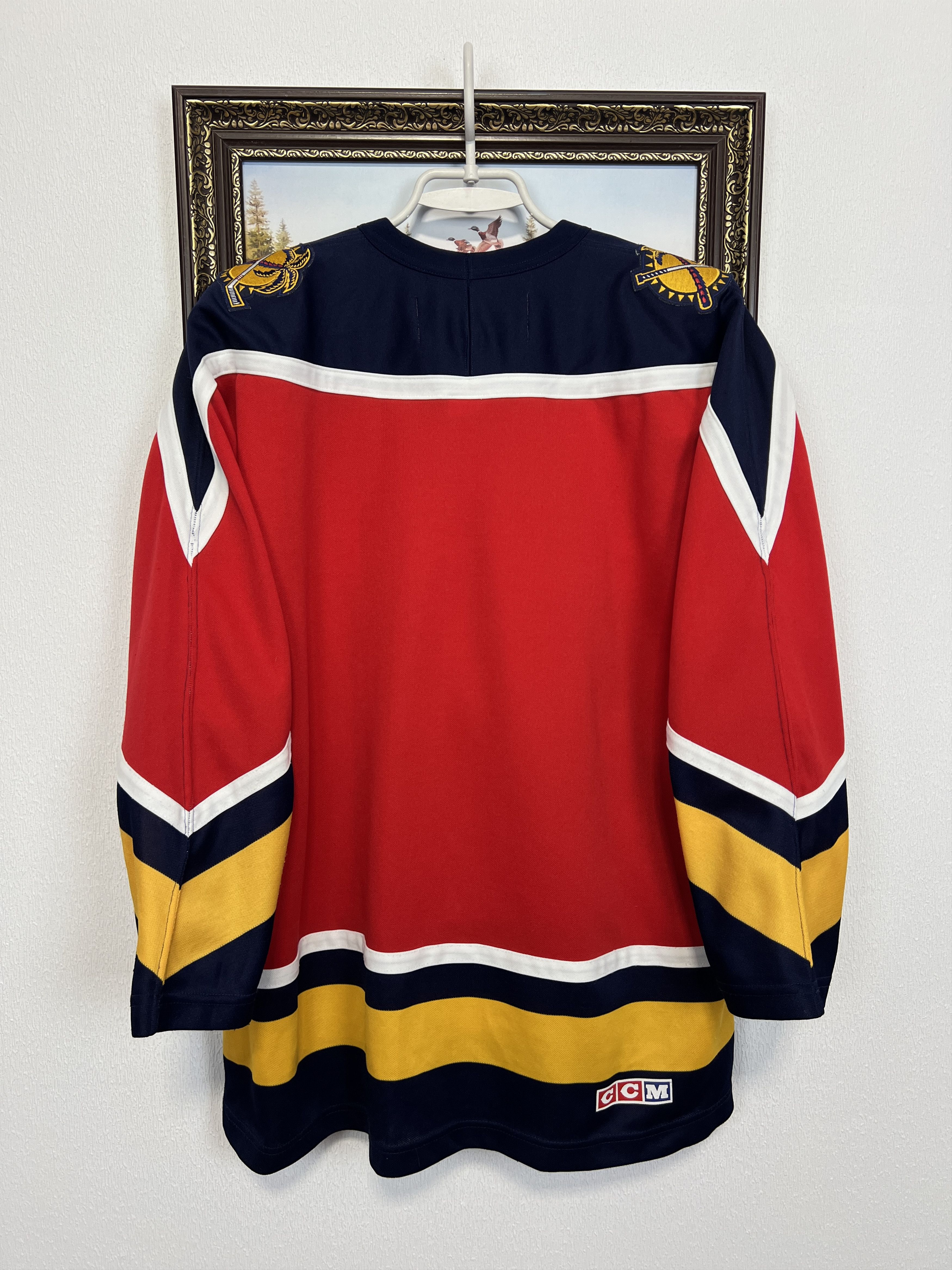 Ccm Vintage Florida Panthers NHL Jersey Shirt Hockey Rare Trikot Size US M / EU 48-50 / 2 - 10 Thumbnail