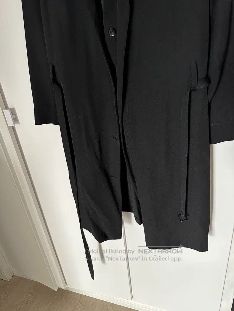 Y's Y's Long black trench coat Size US M / EU 48-50 / 2 - 6 Thumbnail