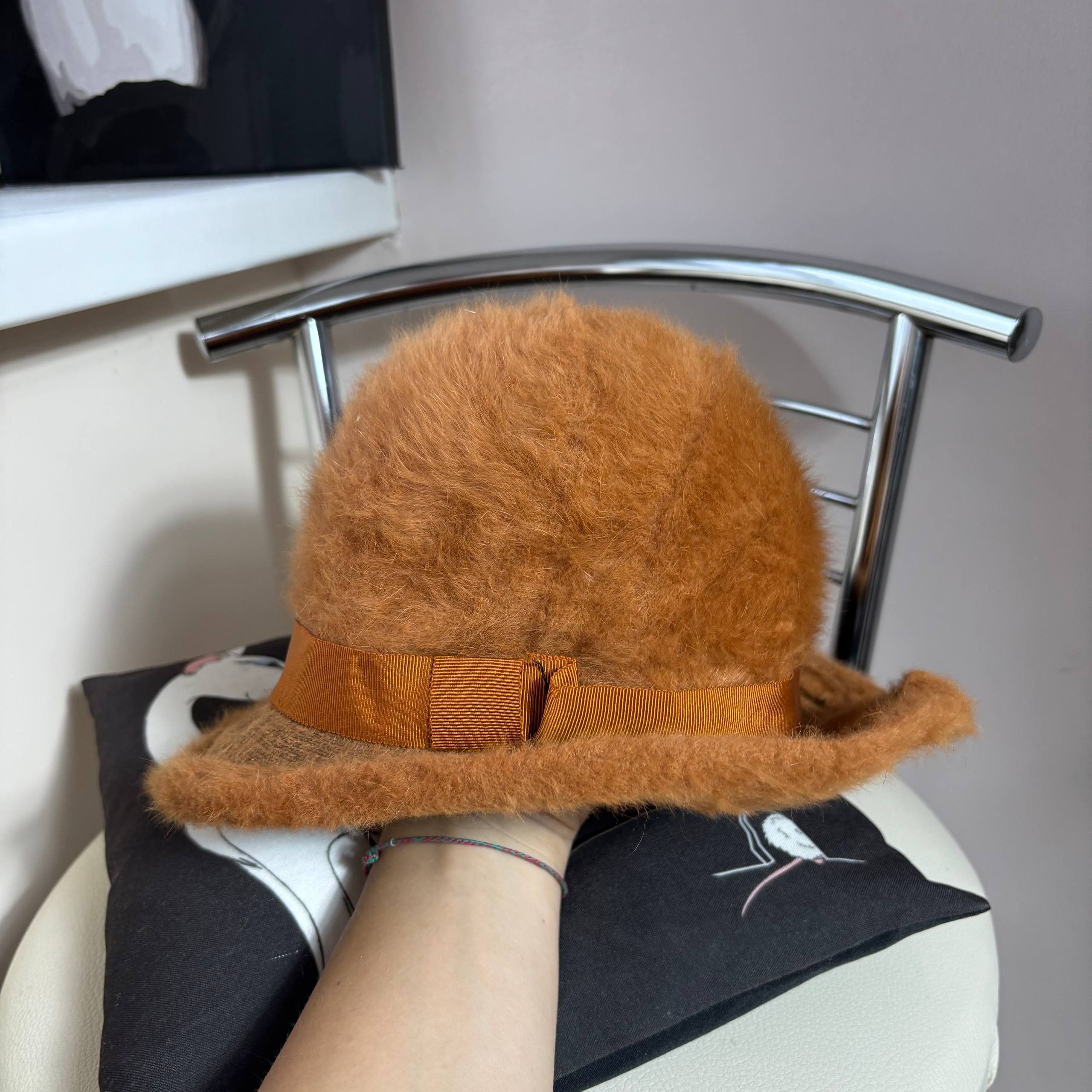 Kangol W’s KANGOL Design Furgora Fedora Fur Hat Cap Vintage England Size ONE SIZE - 3 Thumbnail