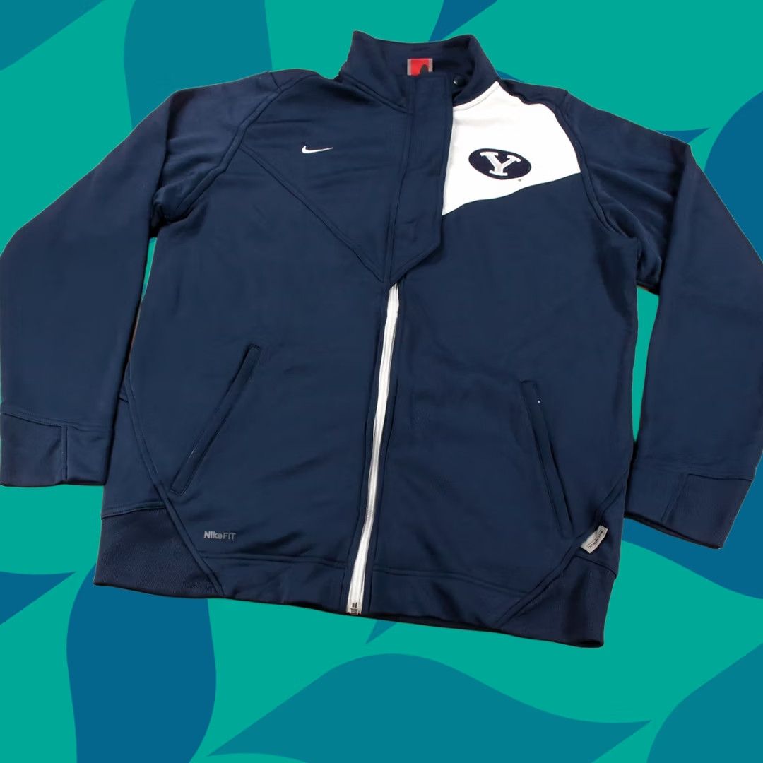 Cav Empt × Nike Nike x CE Track Jacket Navy/Tan | Grailed