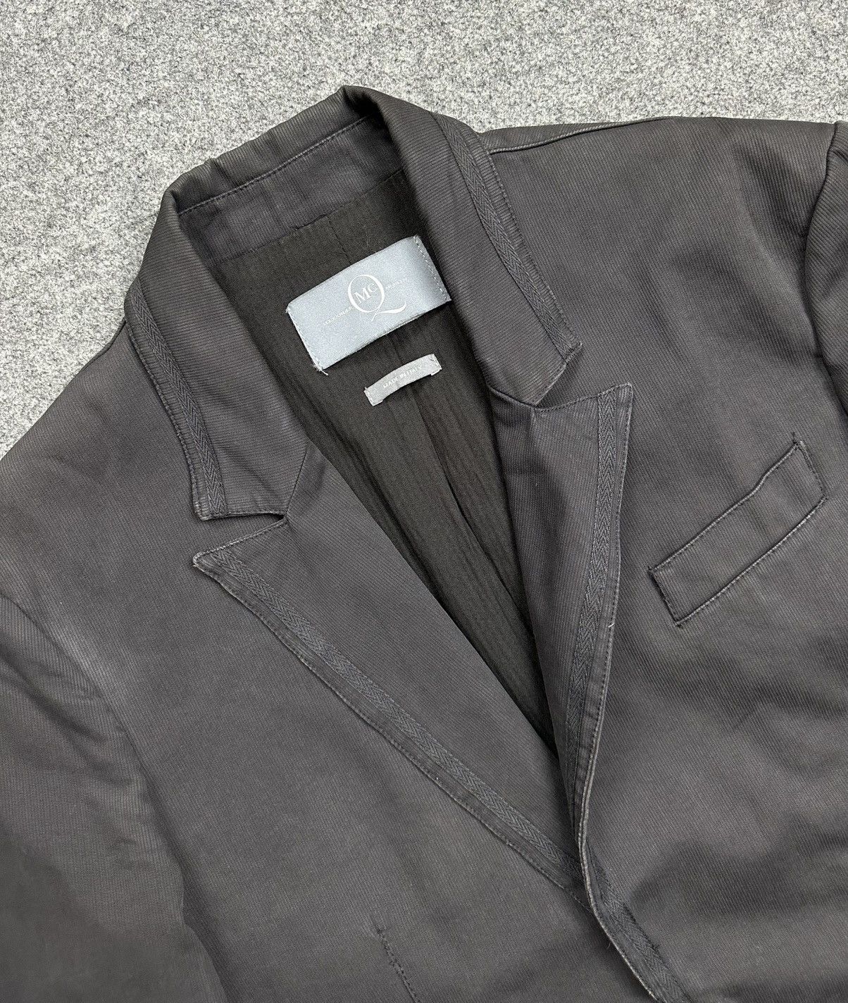 Alexander McQueen Alexander Mcqueen - Vintage Cropped Blazer Jacket - Trimmed Size 46R - 4 Thumbnail