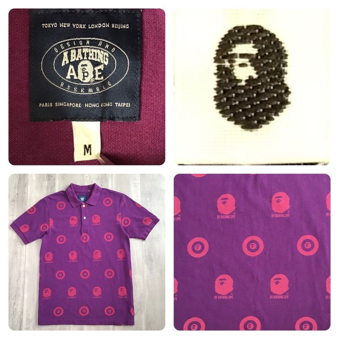 Bape × Nigo BAPE Target logo polo shirt a bathing ape NIGO Size US M / EU 48-50 / 2 - 5 Thumbnail