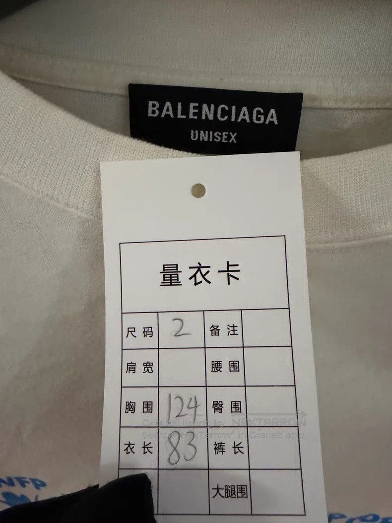 Balenciaga Balenciaga Layered Long Sleeve T-Shirt Size US M / EU 48-50 / 2 - 3 Thumbnail