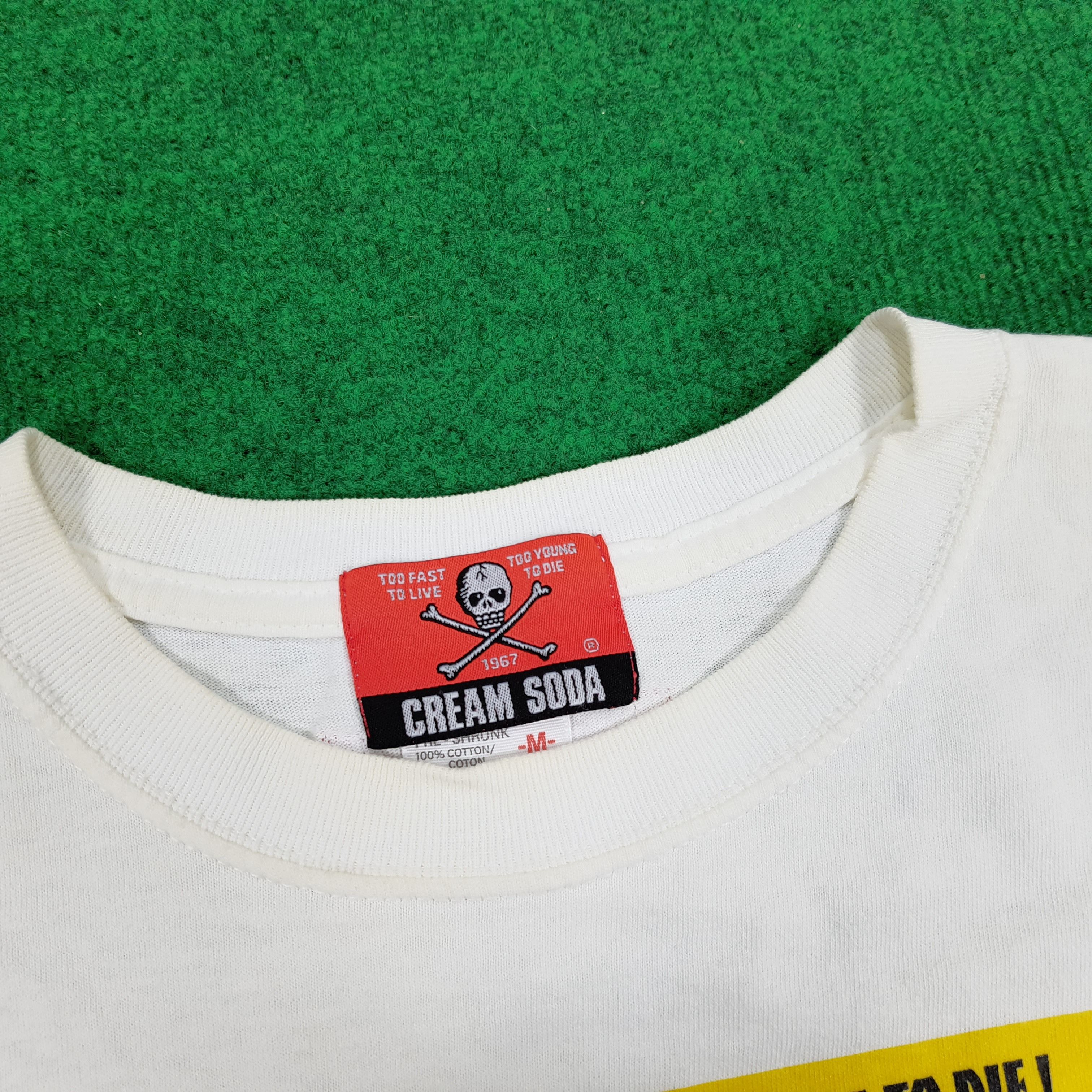 Japanese Brand × Vintage Vintage Cream Soda Rock n Roll Rocket Photo Tee Tshirt Size US M / EU 48-50 / 2 - 5 Thumbnail