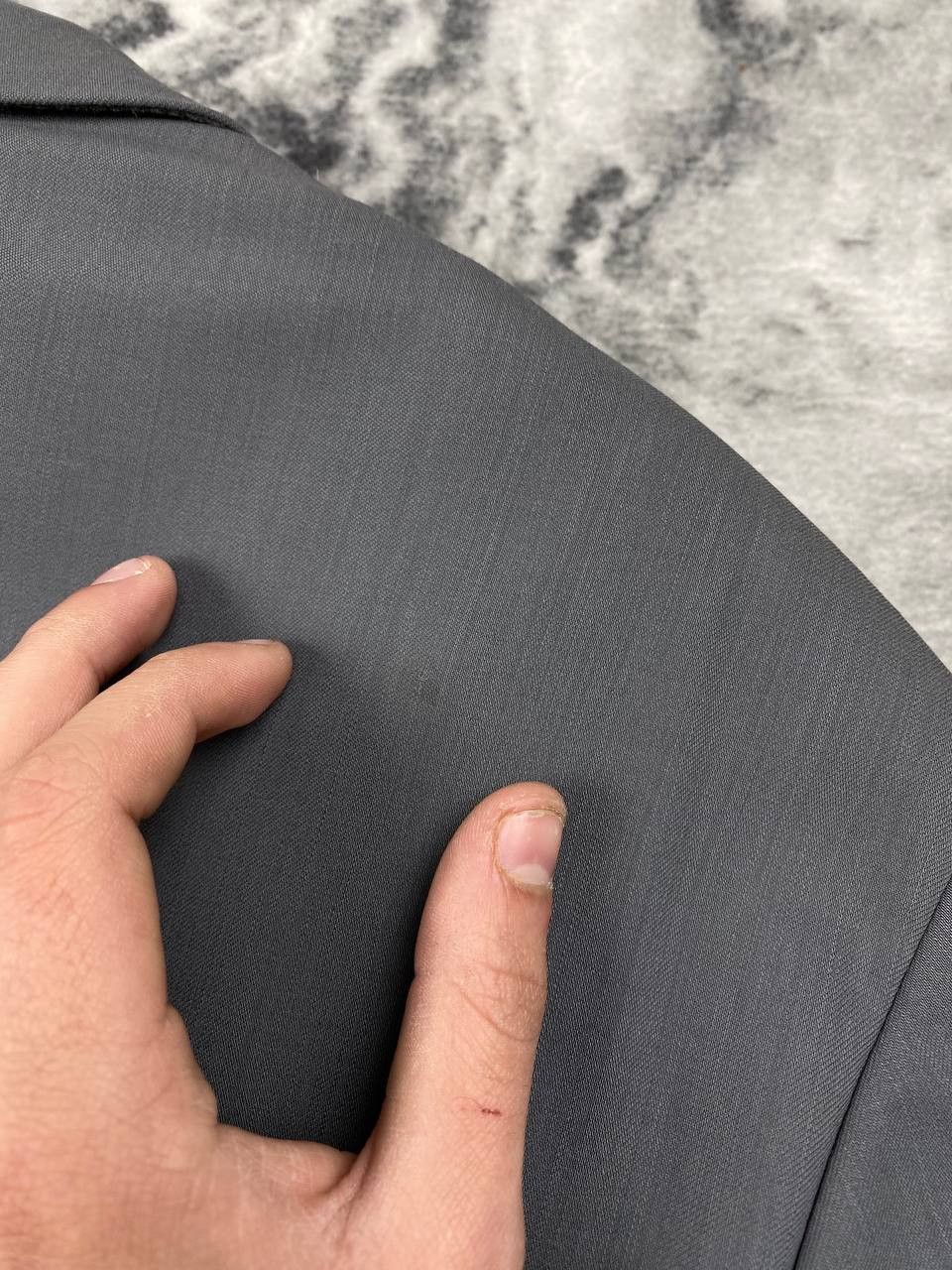 Balmain Balmain Wool Classic Suit Blazer And Pants Men Size 44L Gray Size 44L - 11 Thumbnail