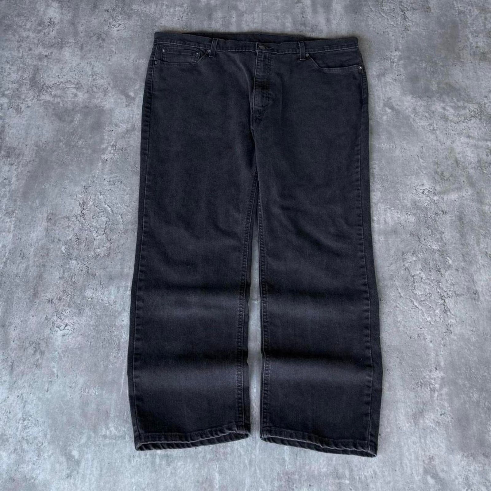 Levi's × Levi's Vintage Clothing Vintage Y2K Levi's 541 Faded Black Opium Denim Jeans Size US 42 / EU 58 - 1 Thumbnail