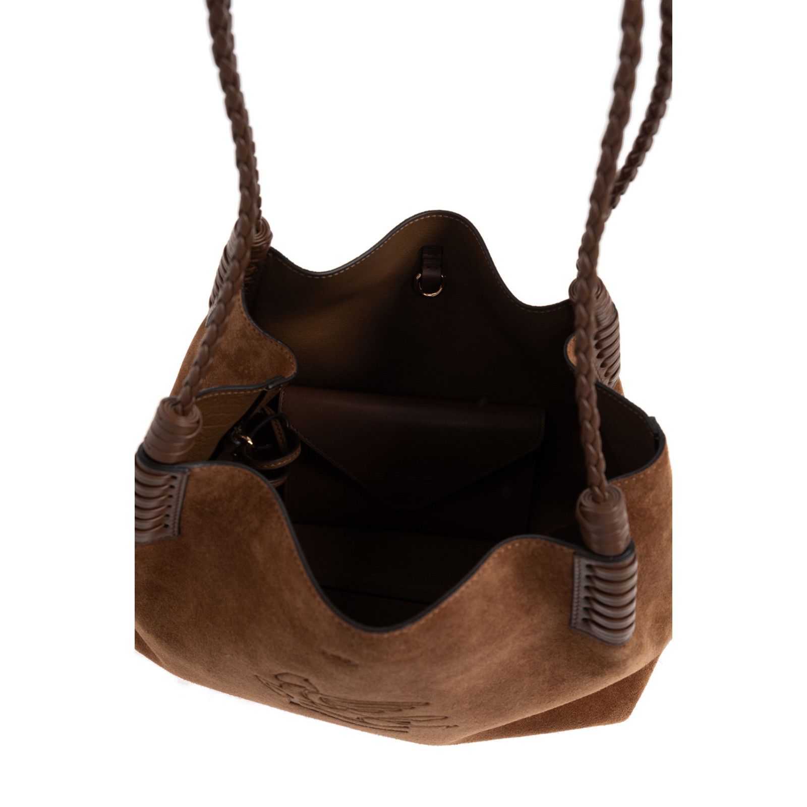 Etro ETRO Brown Leather Shoulder Bag New & Authentic Size ONE SIZE - 4 Thumbnail