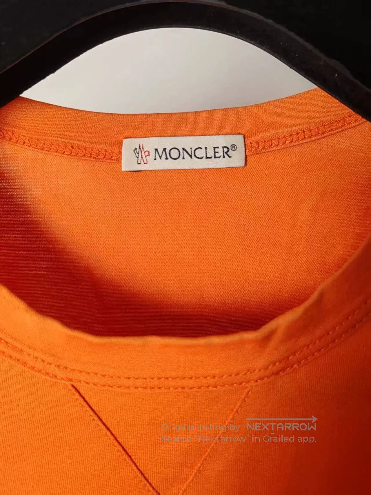 Moncler Moncler Logo Short Sleeve T. Size US M / EU 48-50 / 2 - 3 Thumbnail