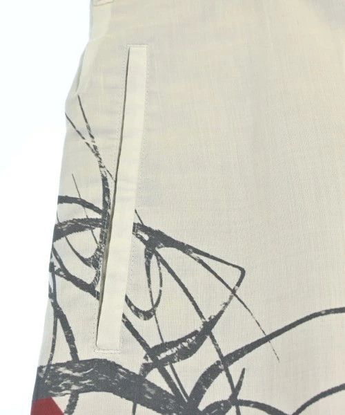 Yohji Yamamoto YOHJI YAMAMOTO POUR HOMME/White x Black x Red Pants Size US 36 / EU 52 - 5 Thumbnail