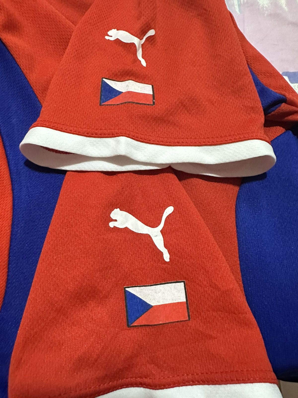 Vintage Vtg Czech Republic 2000-2002 home jersey Size US XL / EU 56 / 4 - 7 Thumbnail