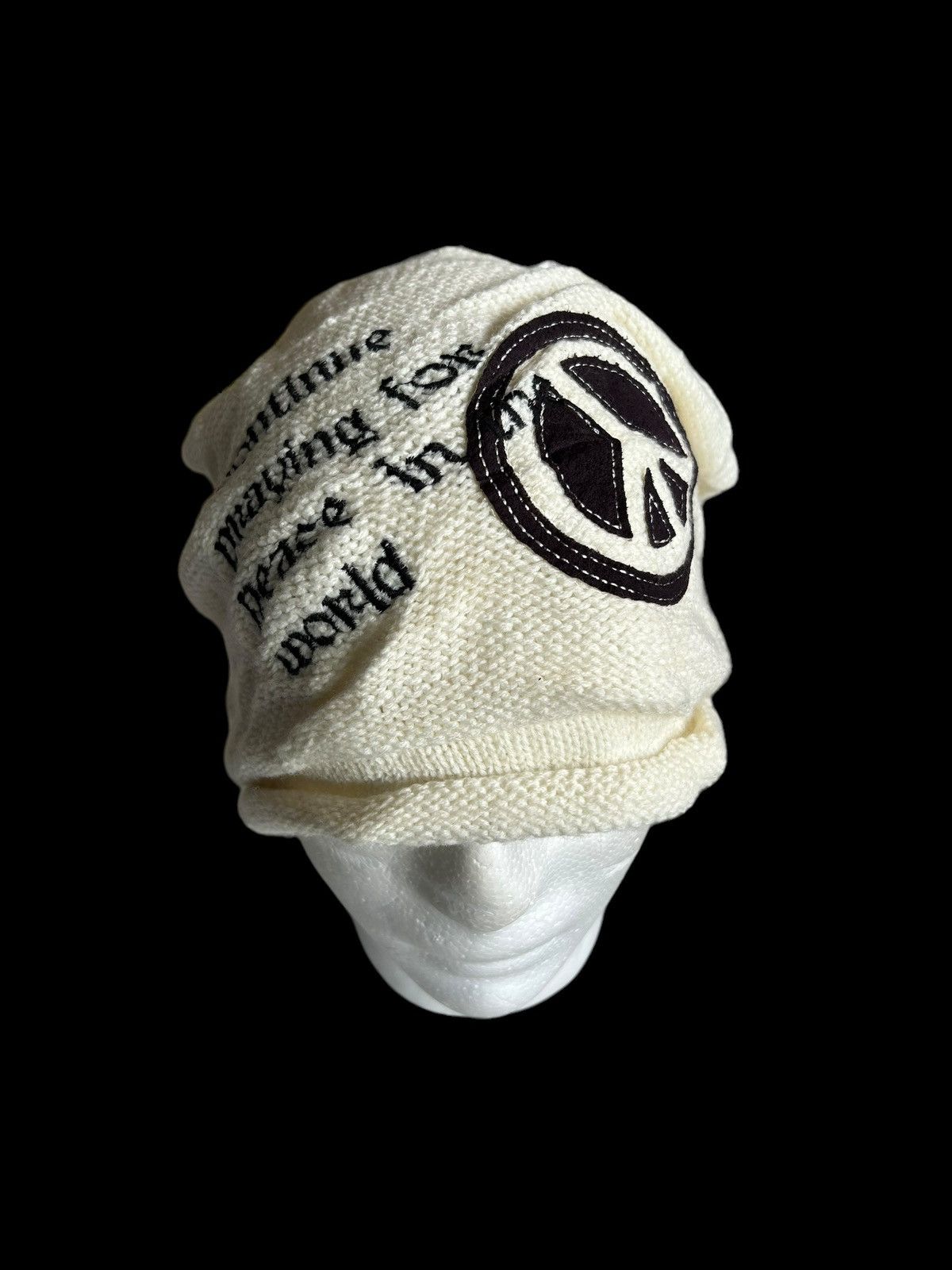 14th Addiction Piece Punk Bondage Beanie Hats style Size ONE SIZE - 2 Thumbnail