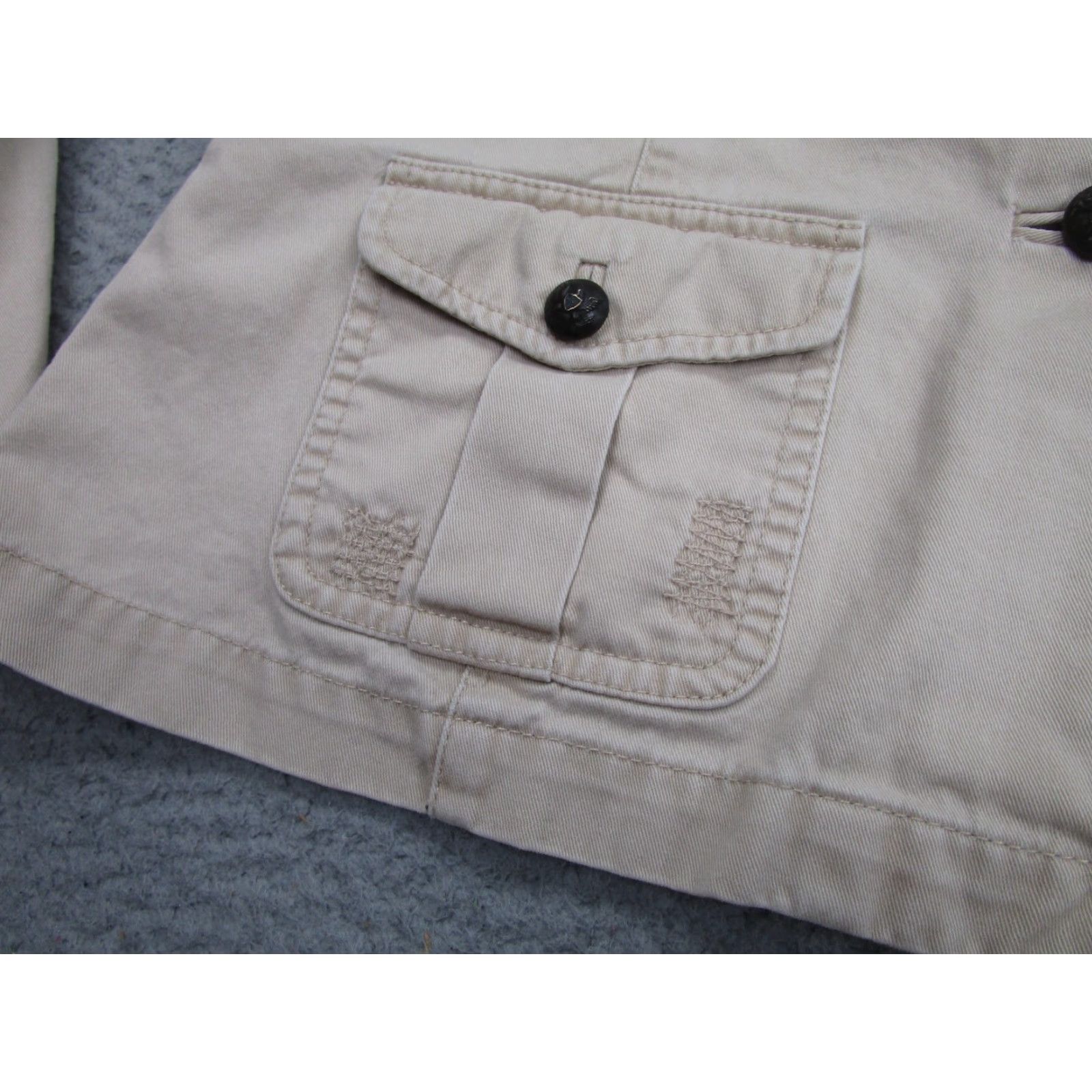 Ralph Lauren VINTAGE Ralph Lauren Military Jacket Patchwork Repaired Safari Grunge y2k Utility Size M / US 6-8 / IT 42-44 - 7 Thumbnail