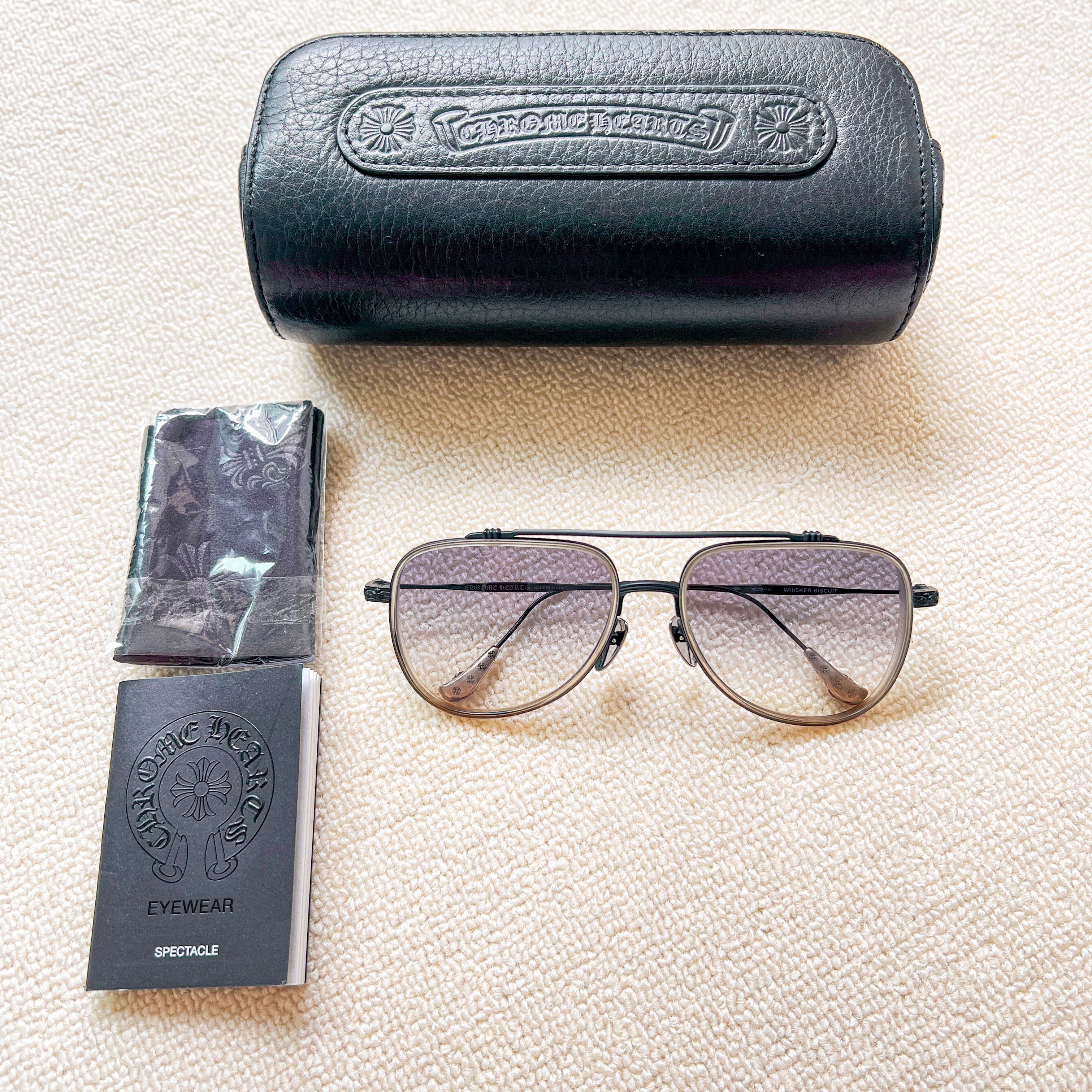 Chrome Hearts CHROME HEARTS WHISKER BISCUT SUNGLASSES Size ONE SIZE - 4 Thumbnail