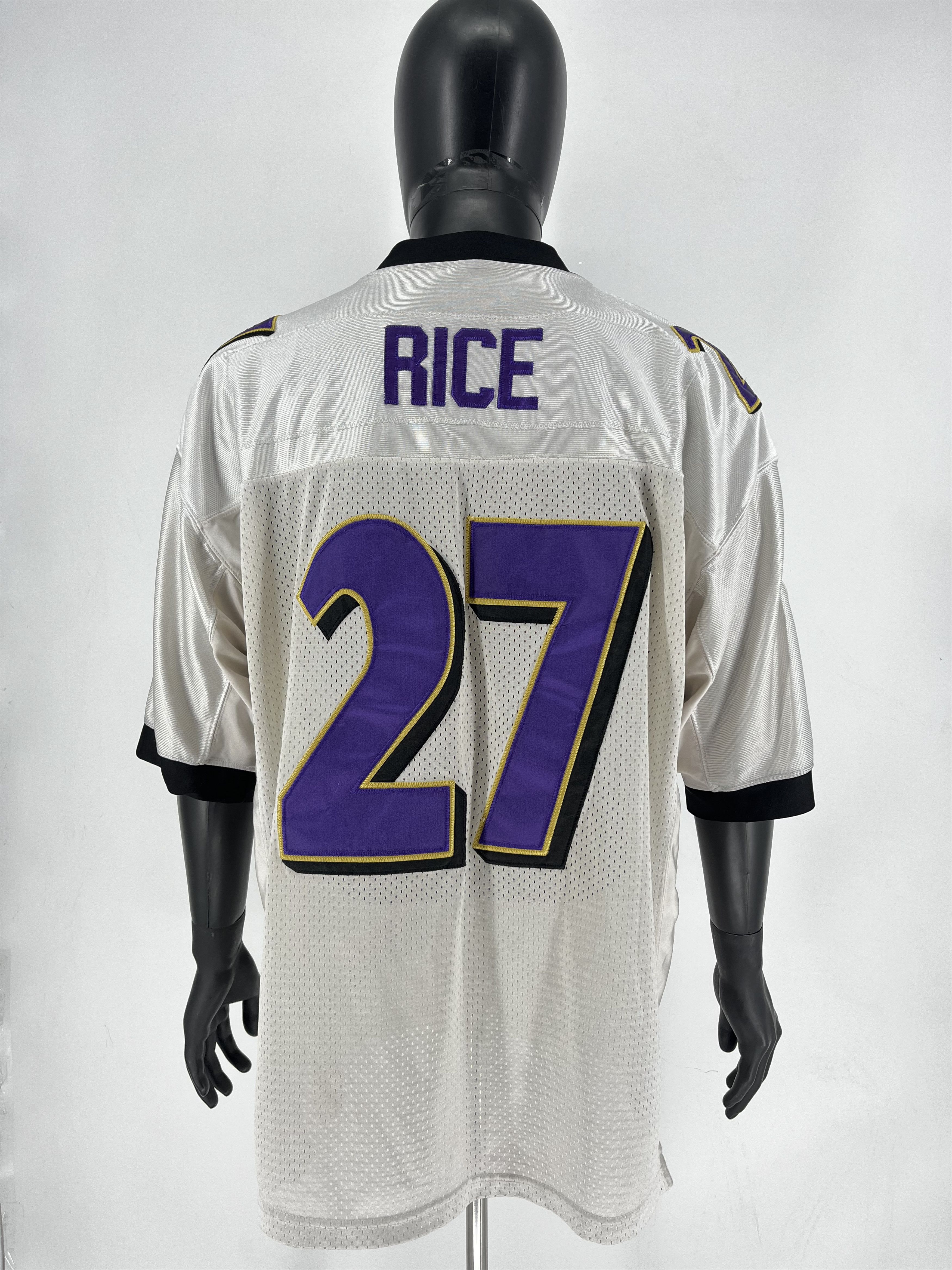 Reebok Baltimore Ravens Ray Rice 27 Stitched NFL Football Jersey Size US XL / EU 56 / 4 - 14 Thumbnail