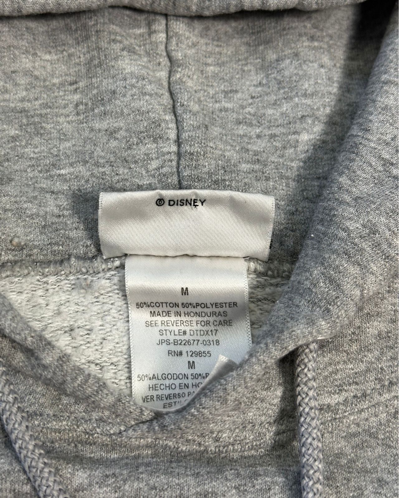 Disney × Mickey Mouse × Vintage Vintage Disney Parks Mickey Mouse Gray Hoodie - Size Medium Size US M / EU 48-50 / 2 - 5 Thumbnail