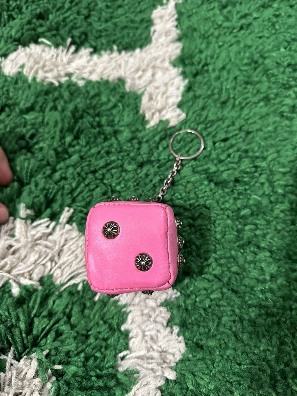 Chrome Hearts Chrome Hearts Pink Dice Paper Keychain Size ONE SIZE - 3 Thumbnail