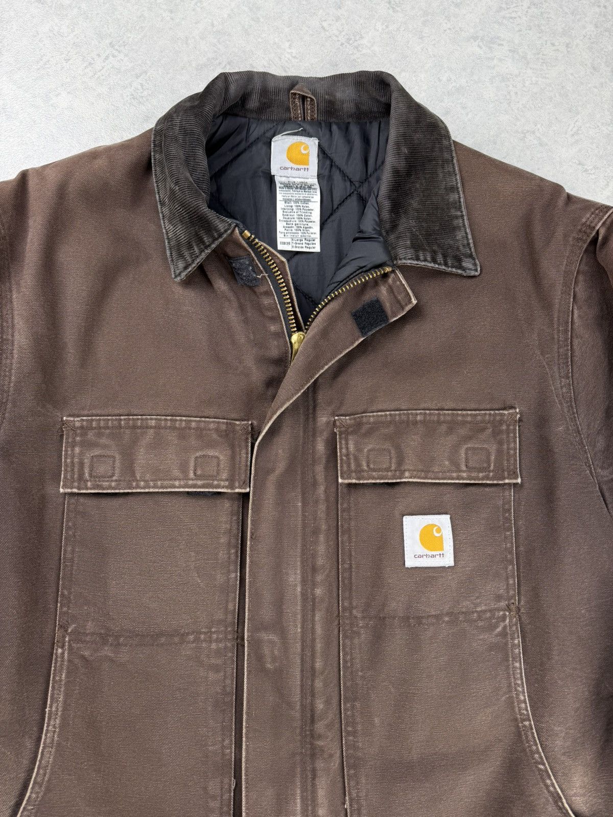Carhartt Vintage Carhartt Dick Traditional Work Jacket Size XL Size US XL / EU 56 / 4 - 5 Thumbnail