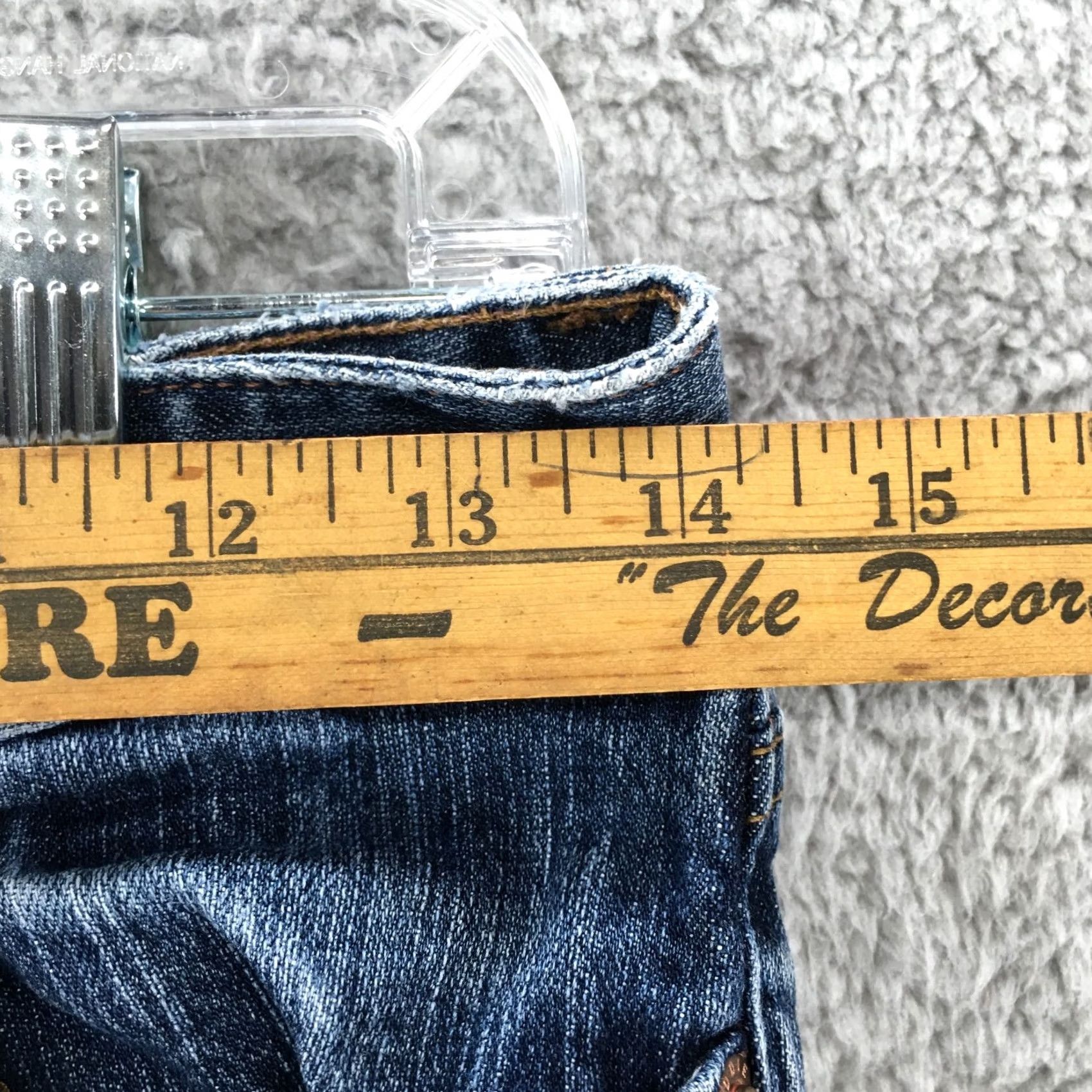 Eddie Bauer Eddie Bauer Jeans Womens Bootcut Blue Medium Wash Denim Mid Rise Zip Fly 4R Inseam 27.5in Regular Fit Bootscut Jeans Womens Size 27" / US 4 / IT 40 - 6 Thumbnail