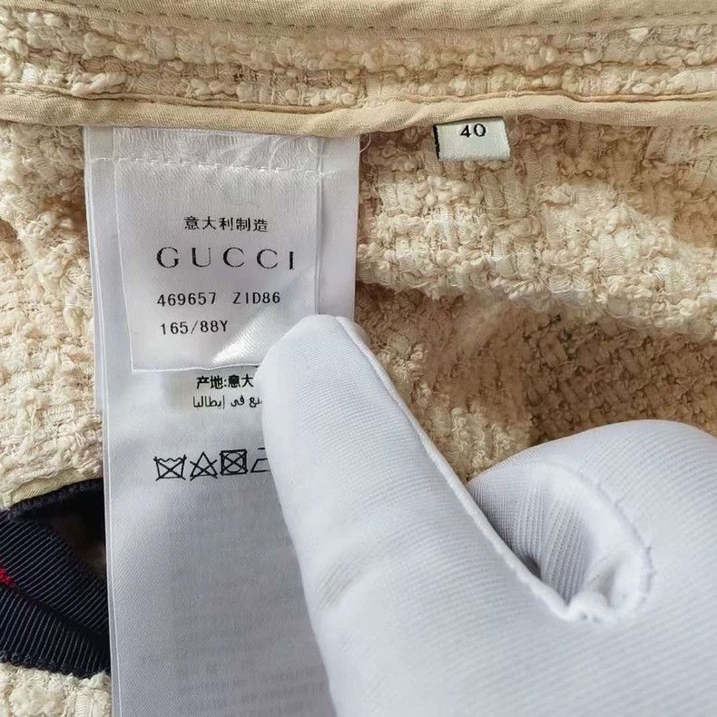 Gucci Gucci Diamond buckle cardigan sweater Size S / US 4 / IT 40 - 4 Thumbnail