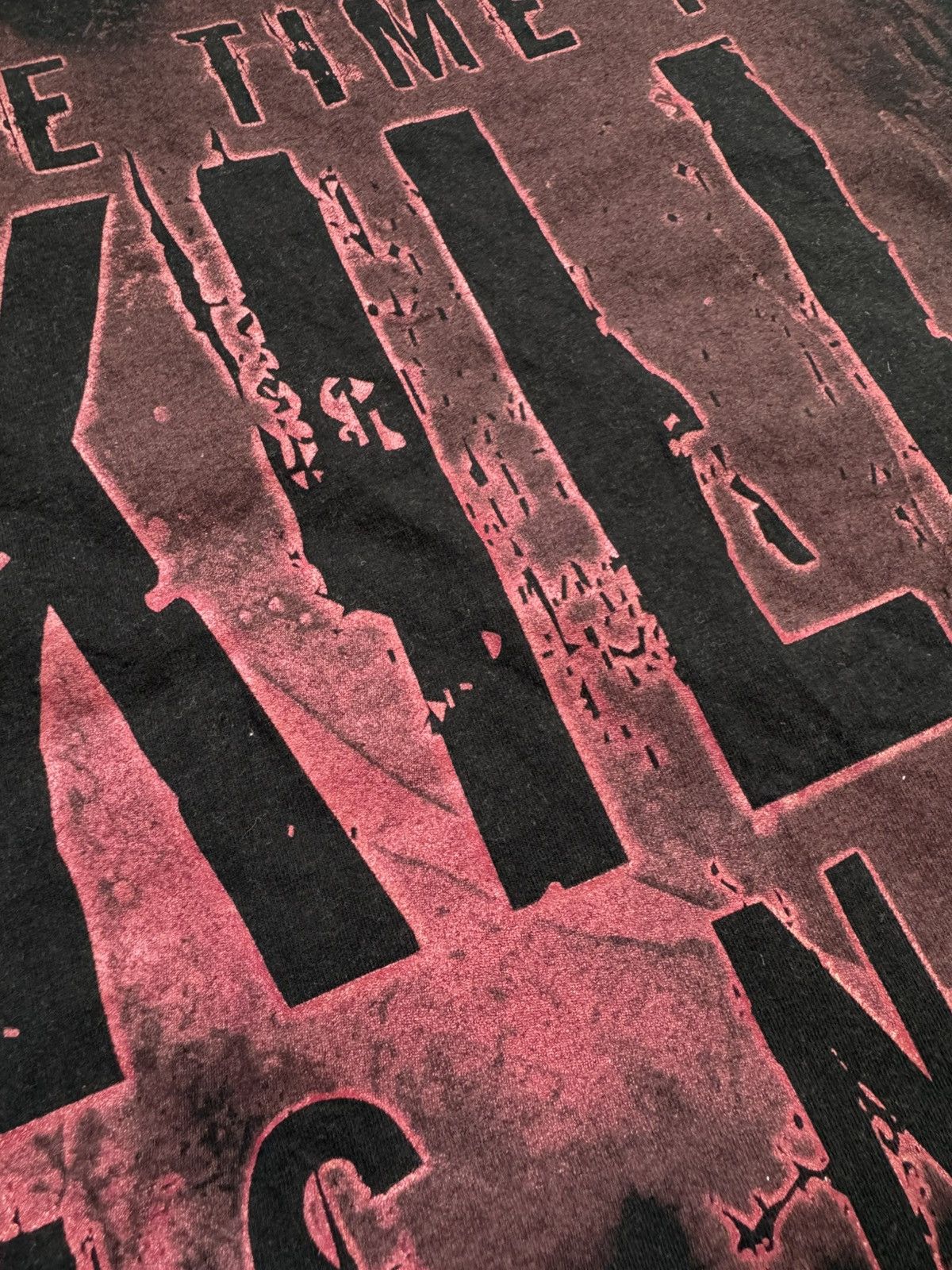 Band Tees × Fruit Of The Loom × Vintage T-Shirt Cannibal Corpse The Time To Kill Is Now Size US M / EU 48-50 / 2 - 9 Thumbnail