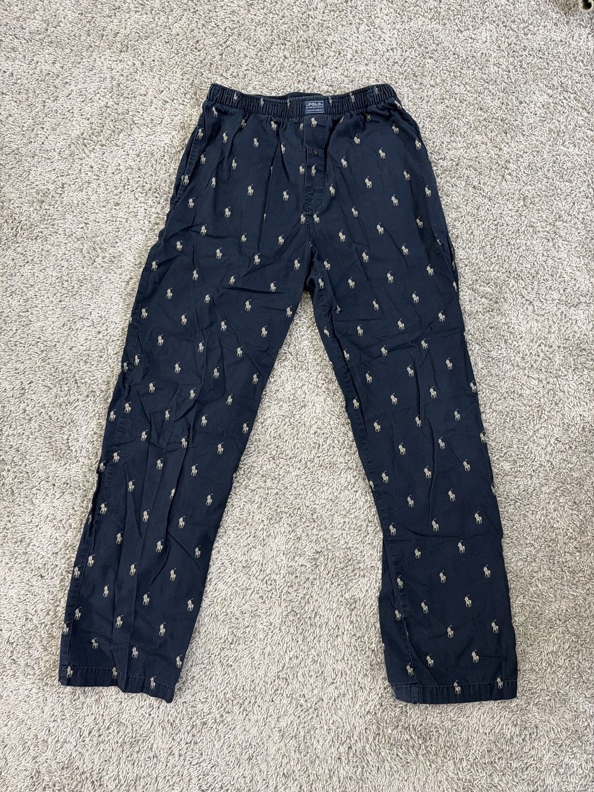Polo Ralph Lauren Polo Ralph Lauren Navy Pajama Pant - Small Size US 30 / EU 46 - 1 Thumbnail