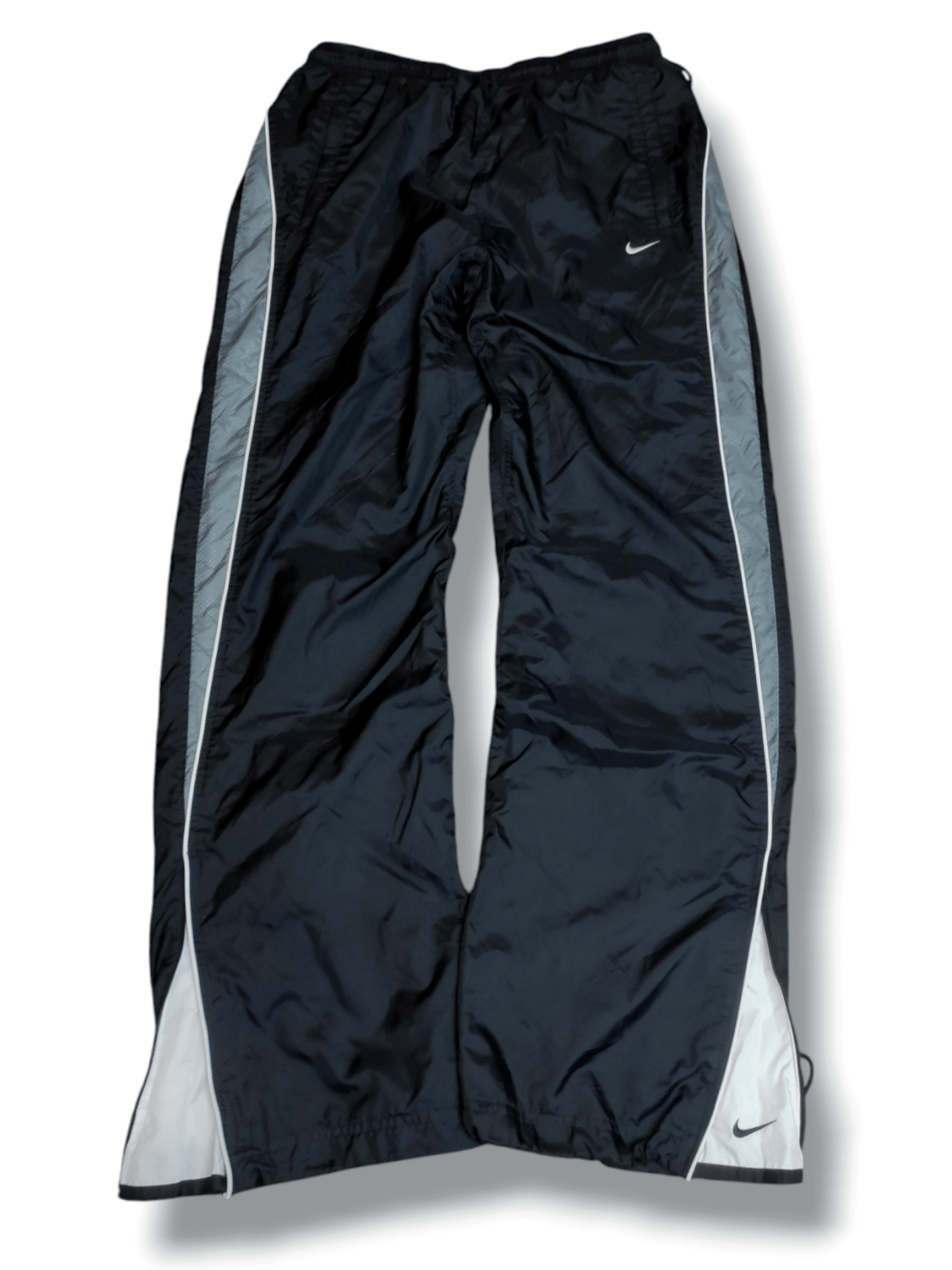 Nike × Vintage Nike vintage trackpants sweatpants 00s flared parachute L/XL Size US 34 / EU 50 - 1 Thumbnail
