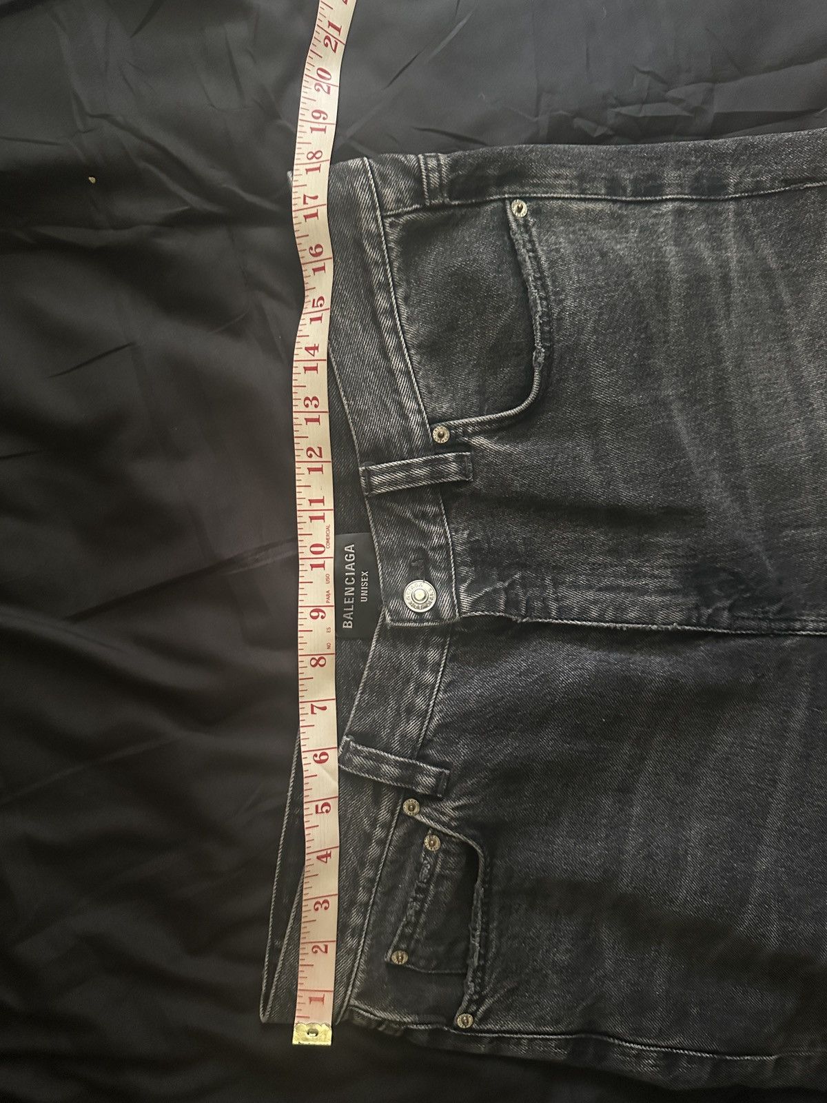 Balenciaga Balenciaga Lost Tape Flared Jeans FW22 Size US 34 / EU 50 - 14 Thumbnail