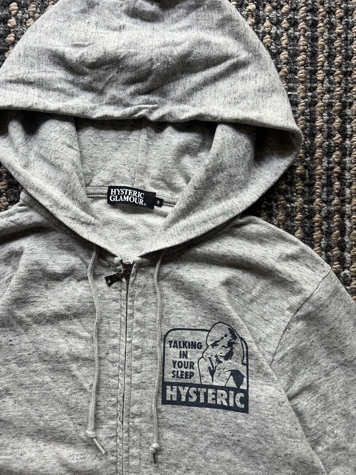 Hysteric Glamour Hysteric Glamour Tested and Approved Rare Zip Hoodie Y2K Size US S / EU 44-46 / 1 - 5 Thumbnail