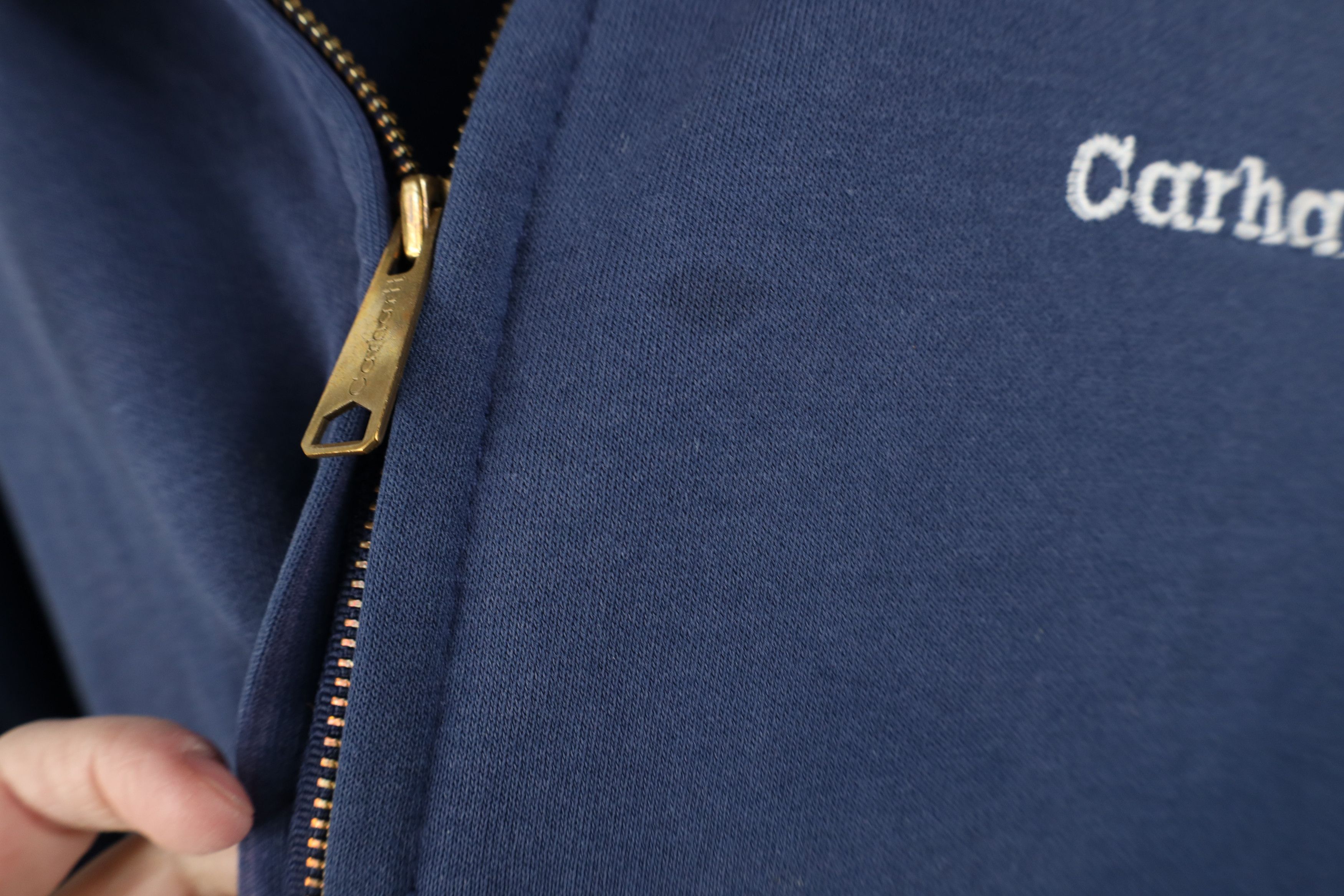 Carhartt Vintage 90s Y2K Carhartt Spell Full Zip Hoodie Sweatshirt Size US XXL / EU 58 / 5 - 5 Thumbnail