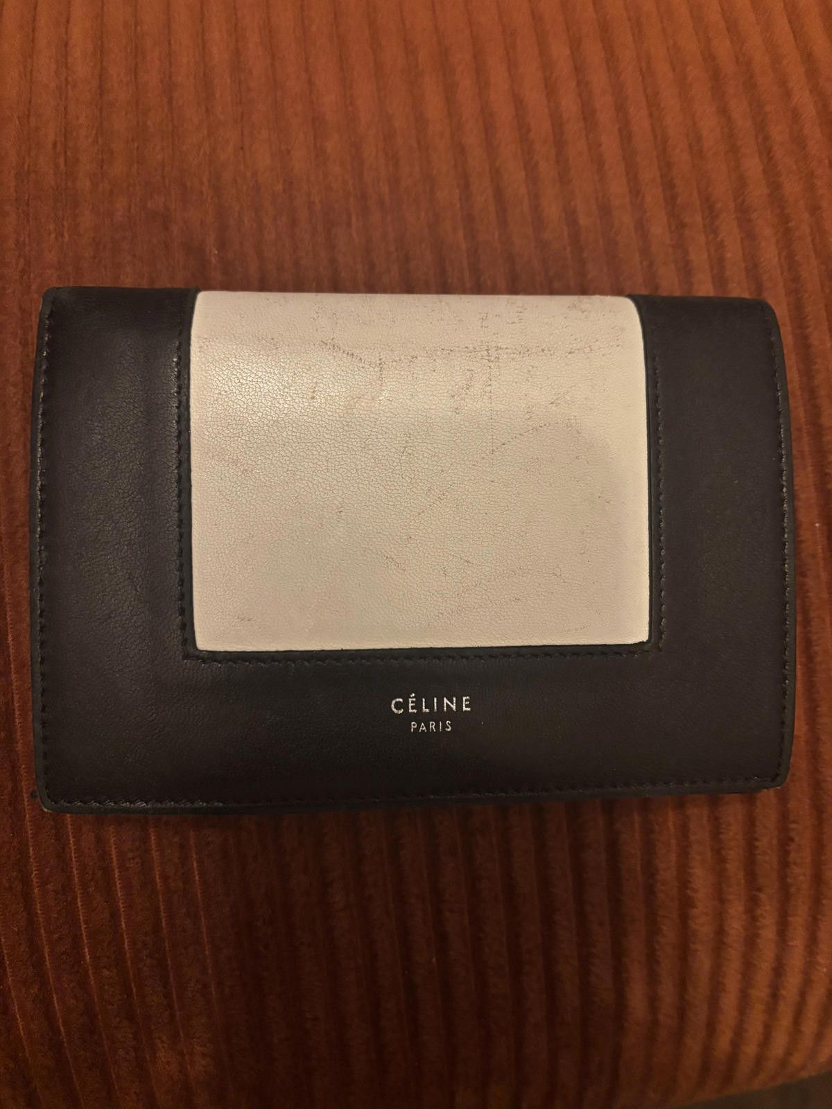 Celine Celine Calfskin Leather Frame Bi-fold Wallet Size ONE SIZE - 1 Thumbnail
