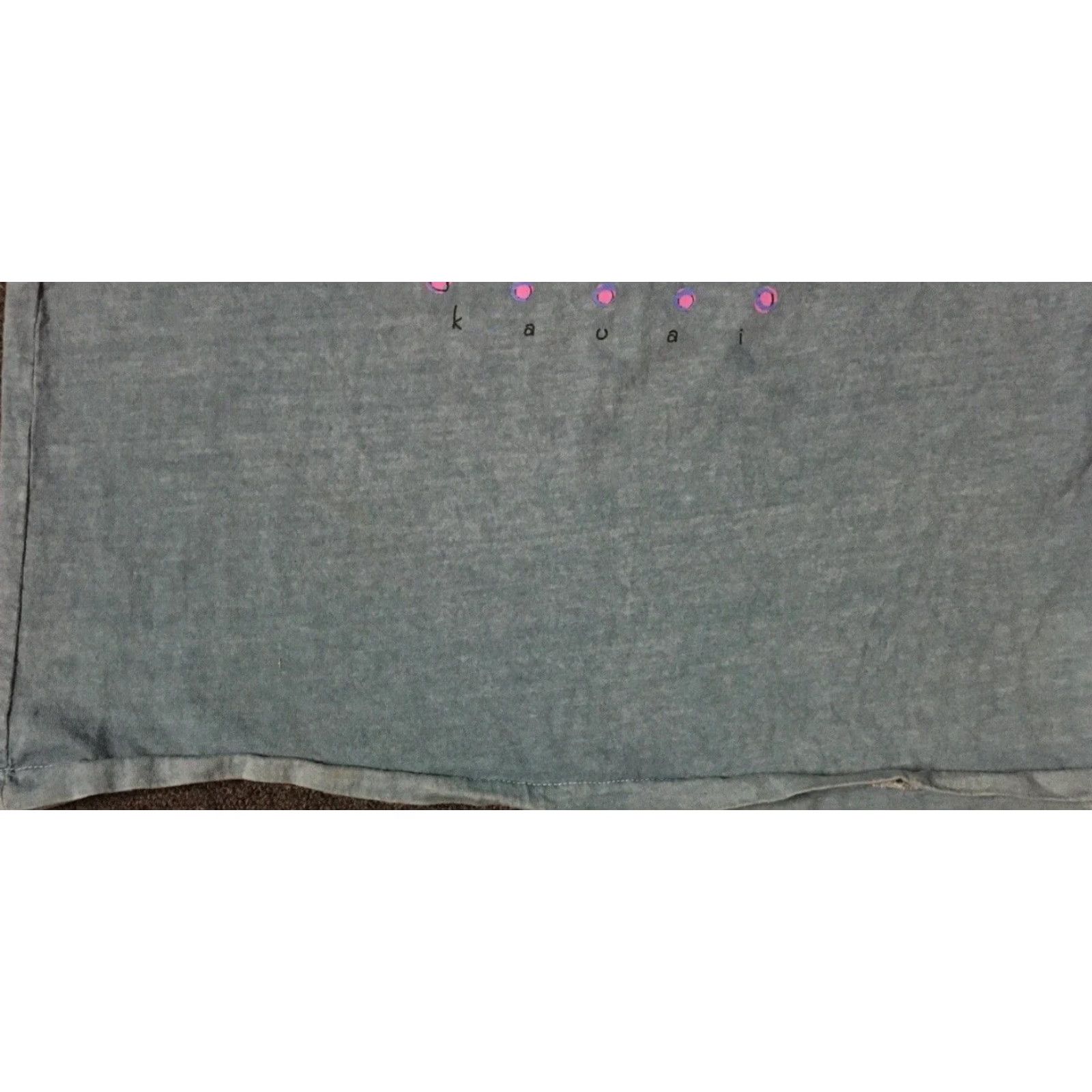 Vintage VINTAGE 90s Kauai Hawaii Faded Abstract Flower Tank Top S Men Blue Sleeveless T-Shirt Surf Grunge TC Single Stitch Size S Size US S / EU 44-46 / 1 - 3 Thumbnail