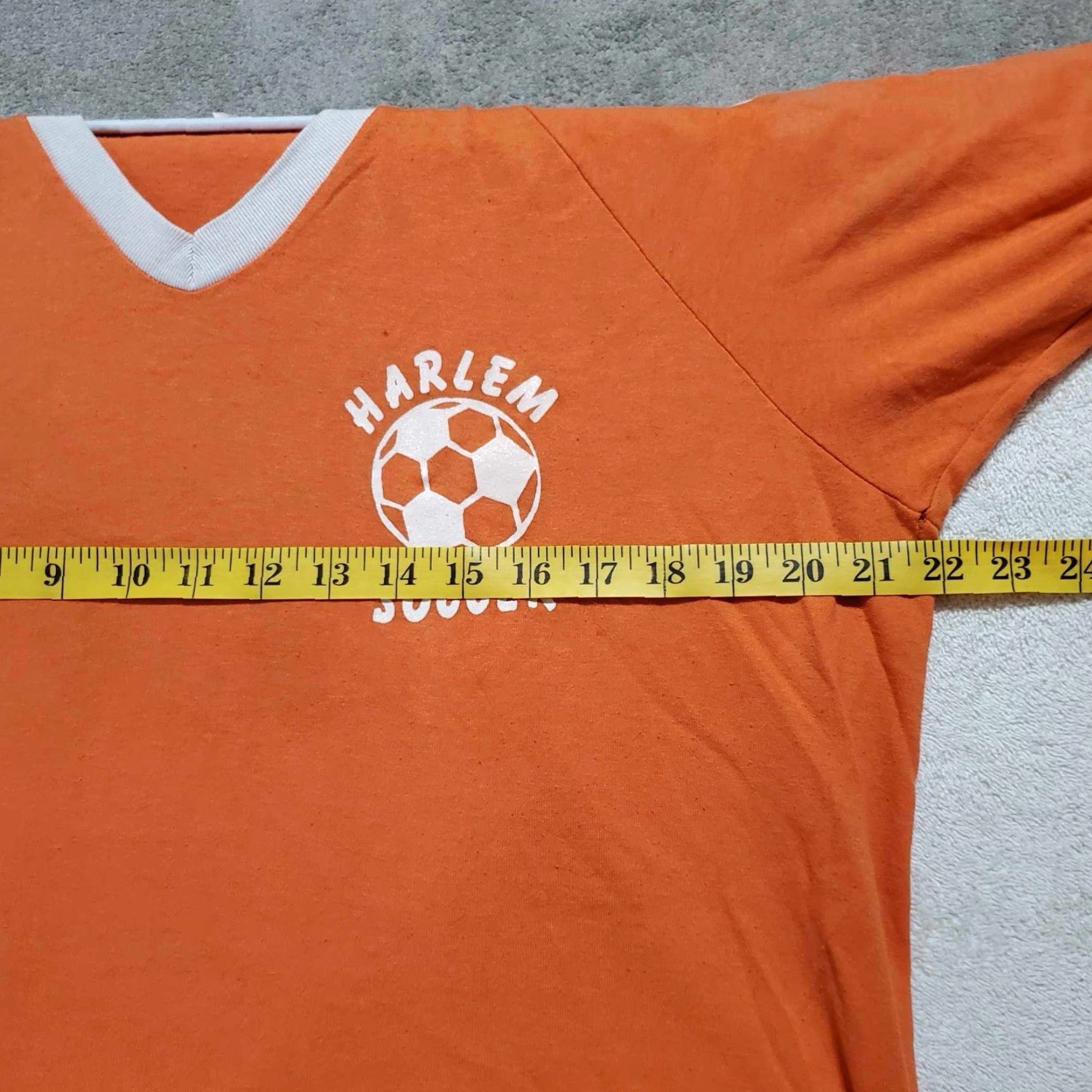 Augusta Sportswear VINTAGE Harlem Soccer Jersey Orange L / XL Men T-Shirt Activewear Soccer Augusta Sportswear Size US L / EU 52-54 / 3 - 4 Thumbnail