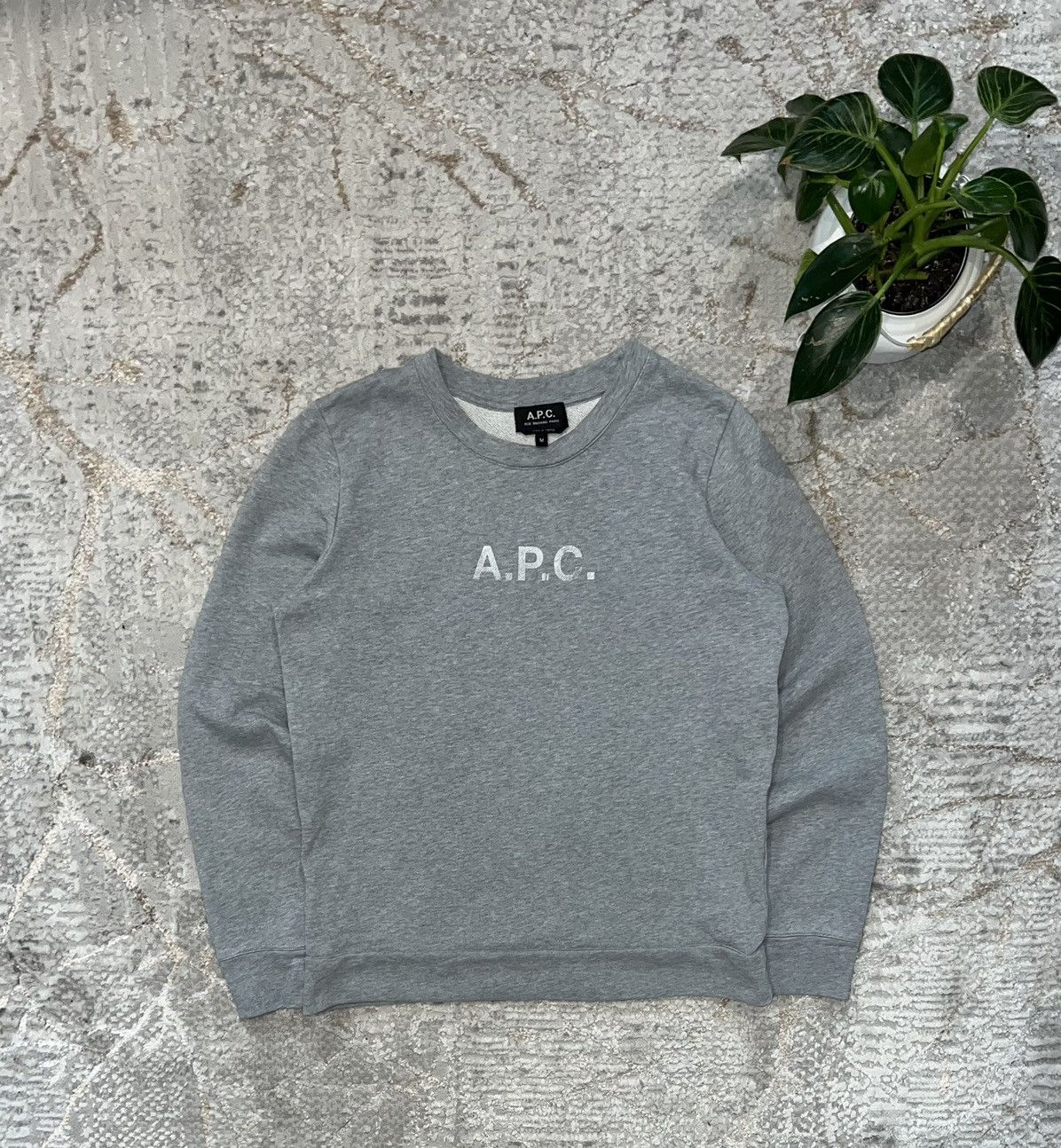 A.P.C. A.P.C. SWEATSHIRT CREWNECK Size US S / EU 44-46 / 1 - 1 Thumbnail