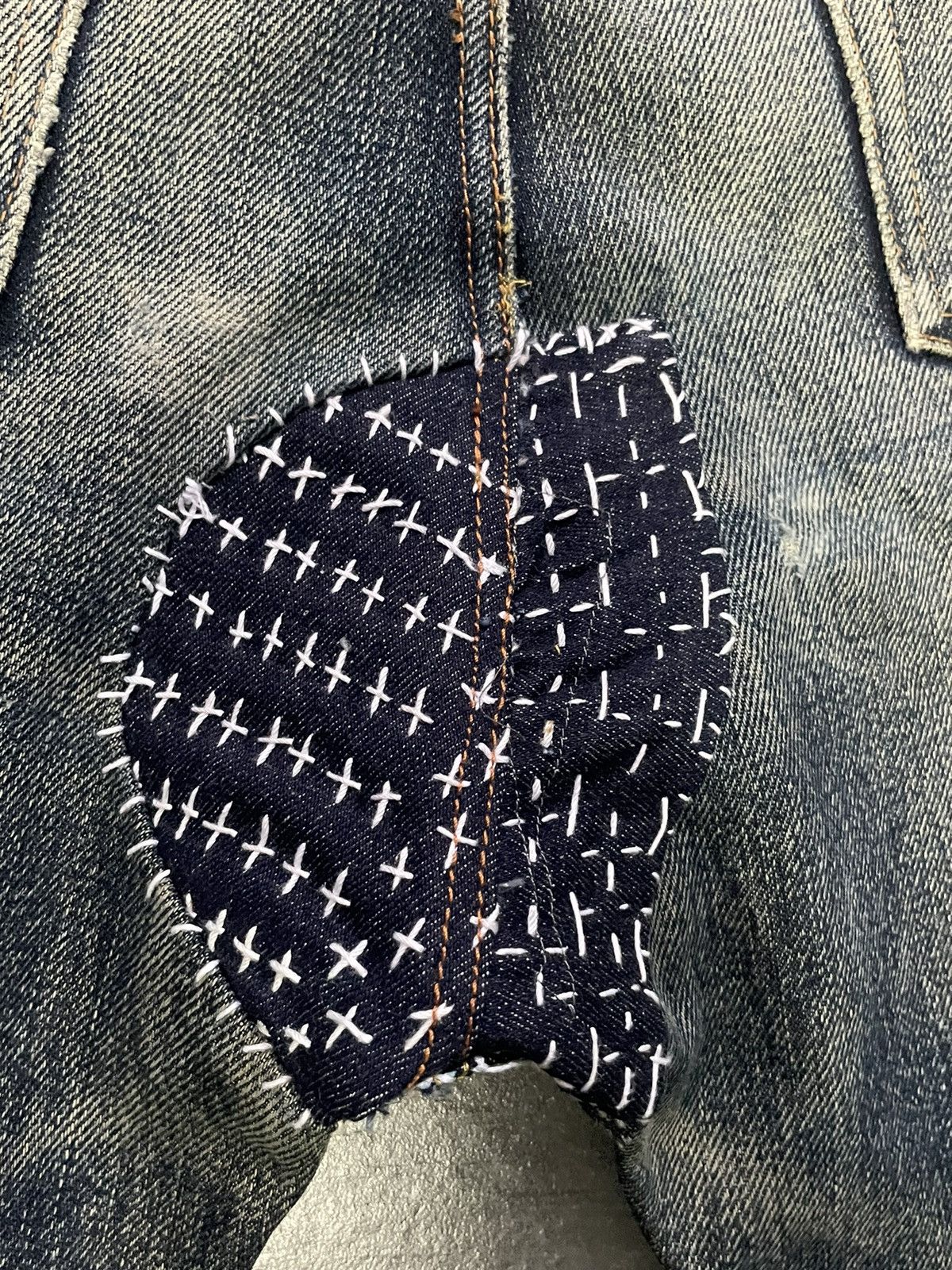 KOJIMA GENES × Vintage Vintage Kojima Genes Selvedge Distresed Denim Size US 34 / EU 50 - 14 Thumbnail