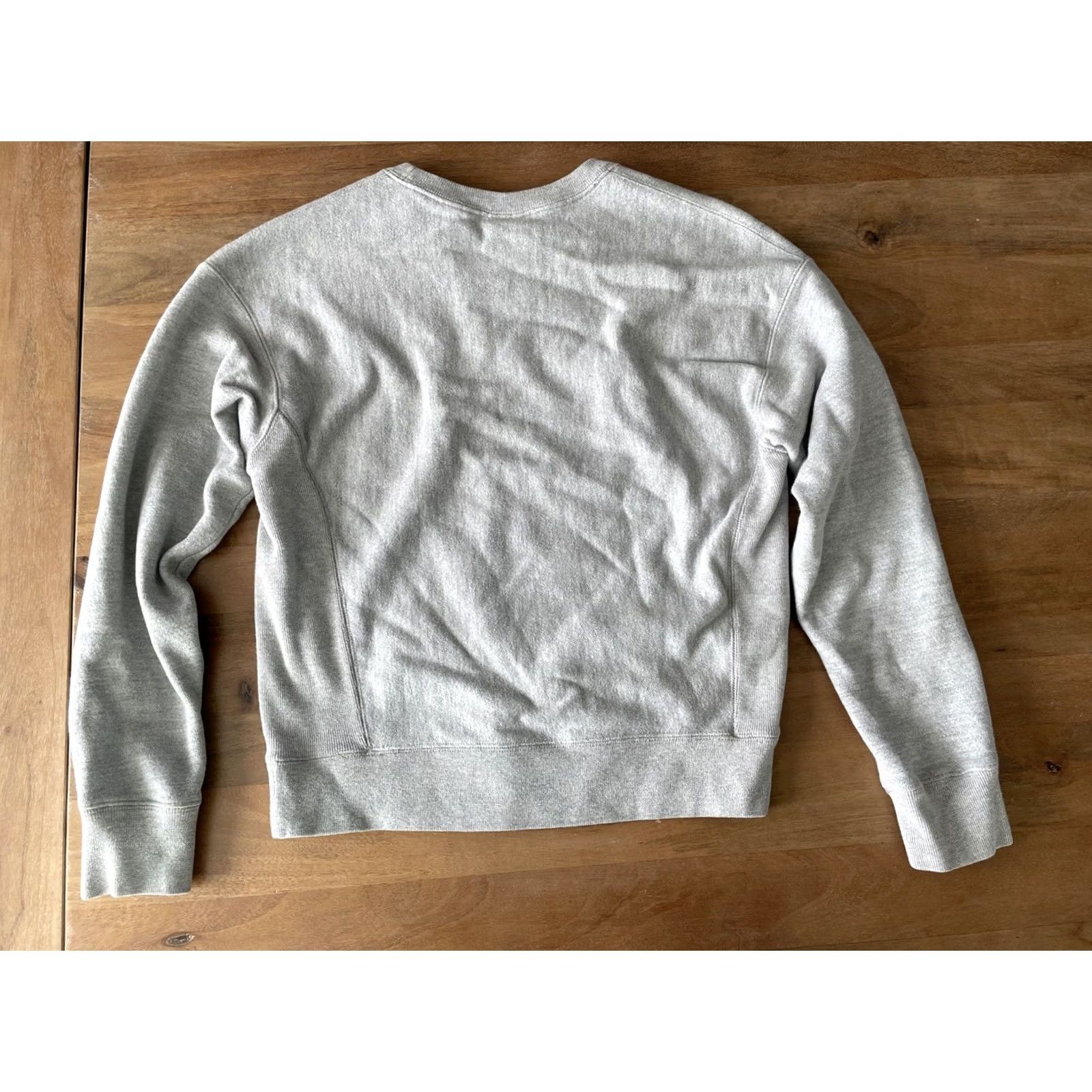 Champion Champion Reverse Weave Sweatshirt Womens Small Gray Fleece Pullover Crew Neck Long Sleeve Regular Fit Logo Solid Vintage? No—remove mystery. Size S / US 4 / IT 40 - 2 Thumbnail