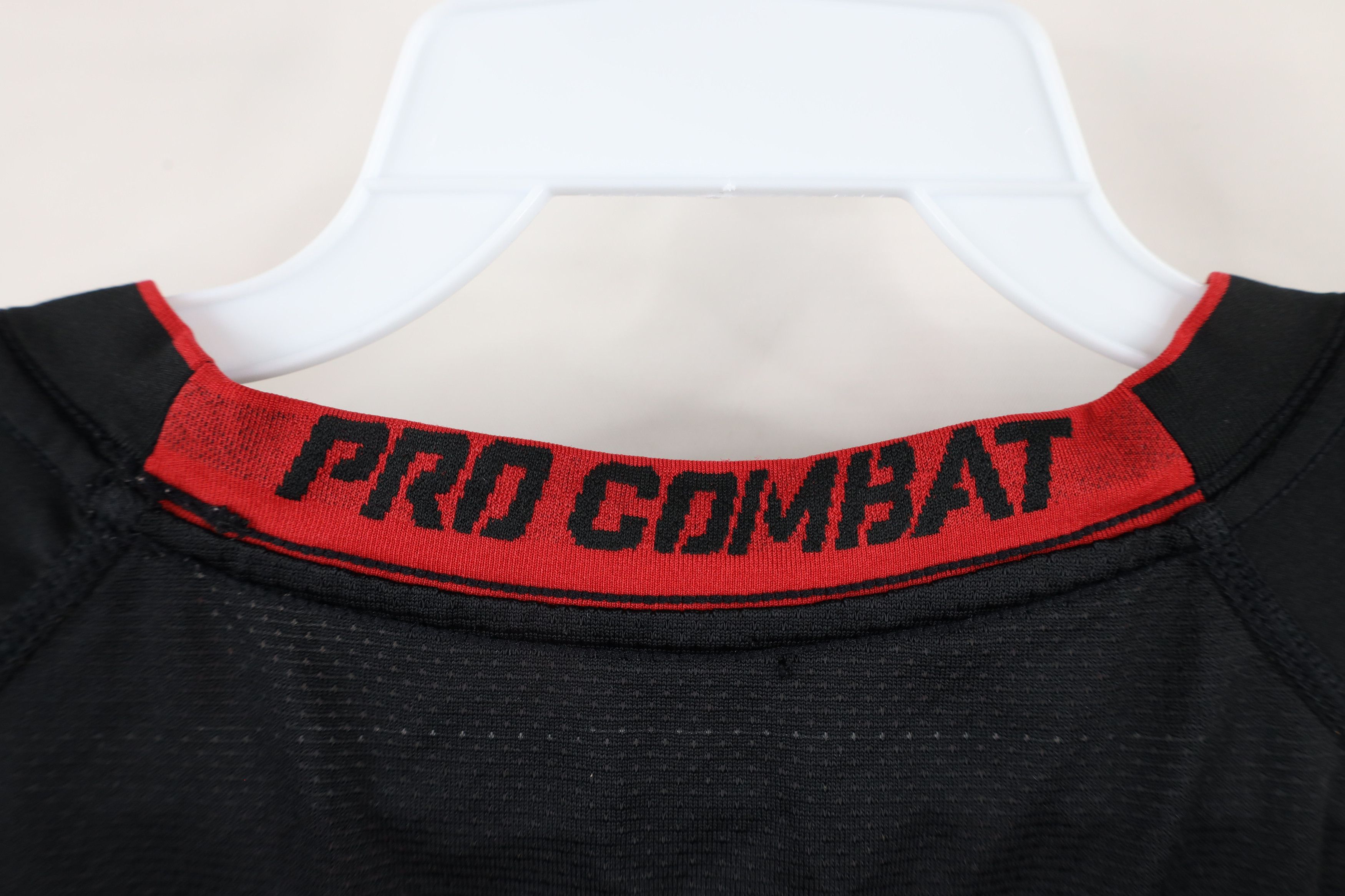 Nike × Vintage Nike Pro Combat Compression Short Sleeve Training T-Shirt Size US L / EU 52-54 / 3 - 10 Thumbnail