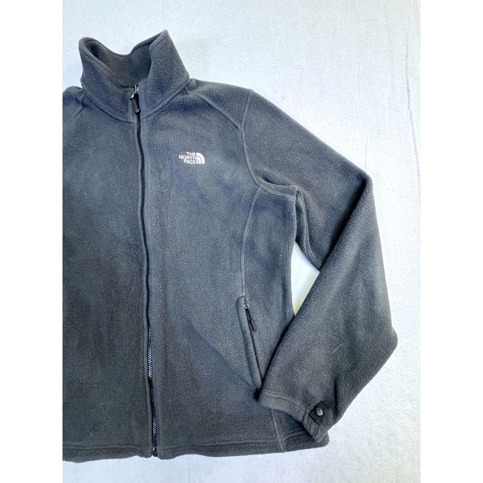 The North Face The North Face Jacket Womens XL Gray FlashDry Fleece Full Zip Collared Soft Size XL / US 12-14 / IT 48-50 - 2 Thumbnail
