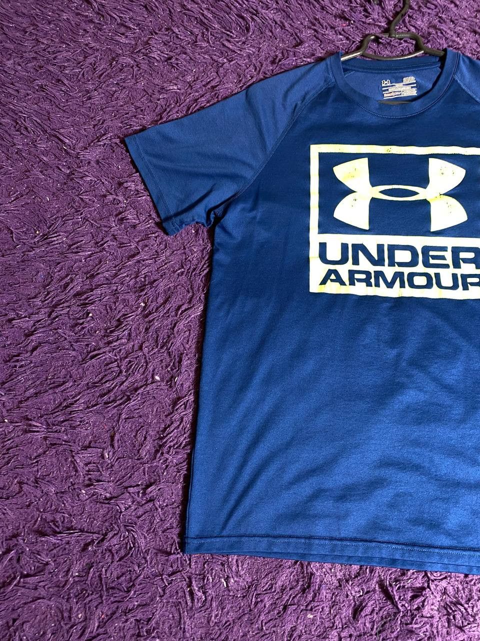 Under Armour × Vintage Under Armour Shirt Mens Large Gray Tank Top Compression Gym Size US S / EU 44-46 / 1 - 12 Thumbnail