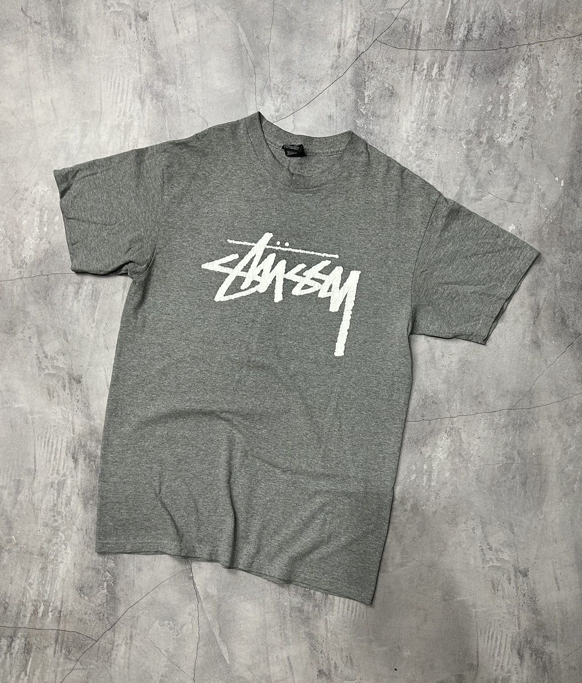 Stussy × Vintage Vintage Stussy Logo T Shirt Size US M / EU 48-50 / 2 - 1 Thumbnail