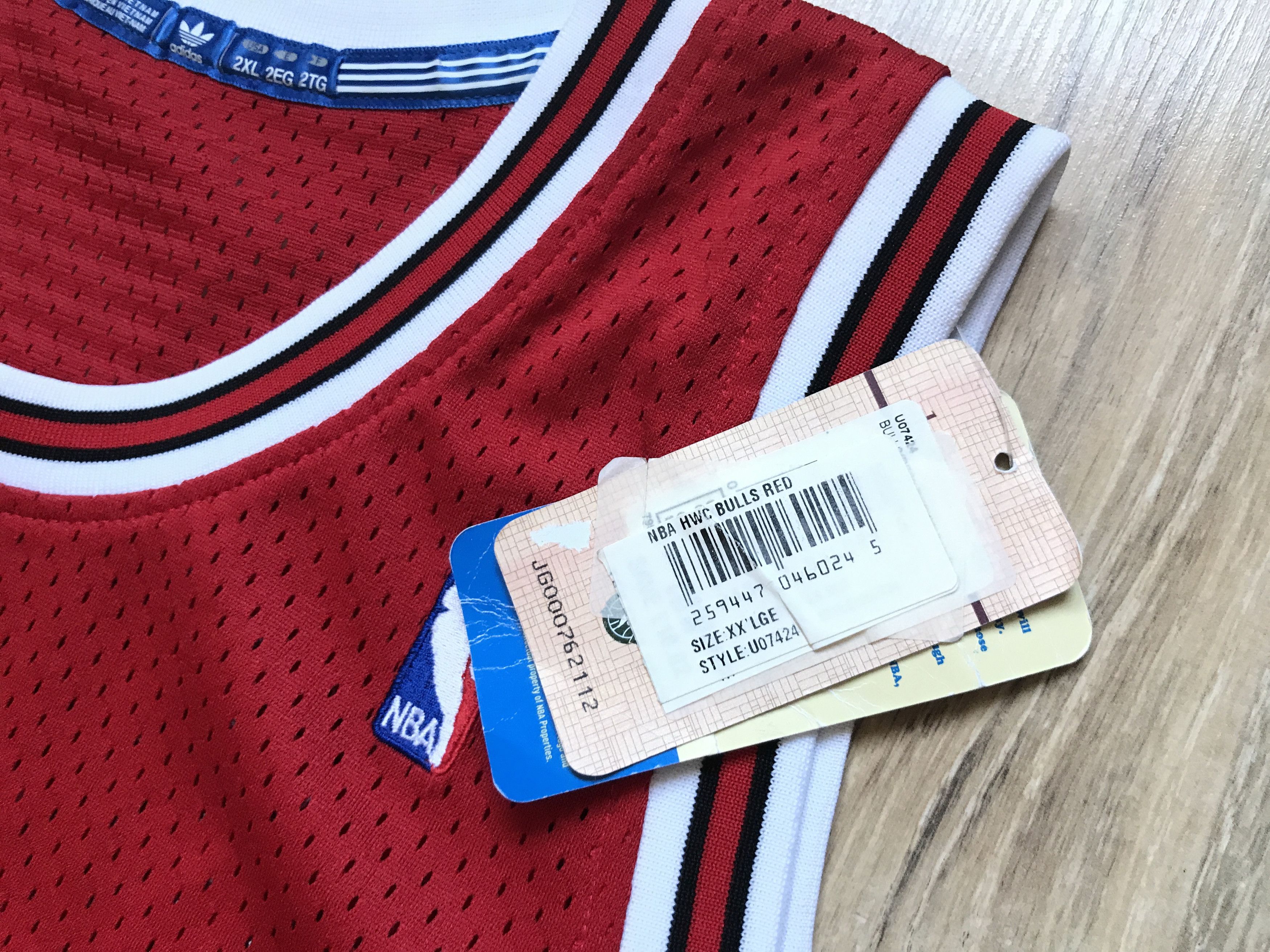 NBA × Vintage Chicago Bulls NBA Dennis Rodman #91 New Vintage Jersey Size US XXL / EU 58 / 5 - 11 Thumbnail