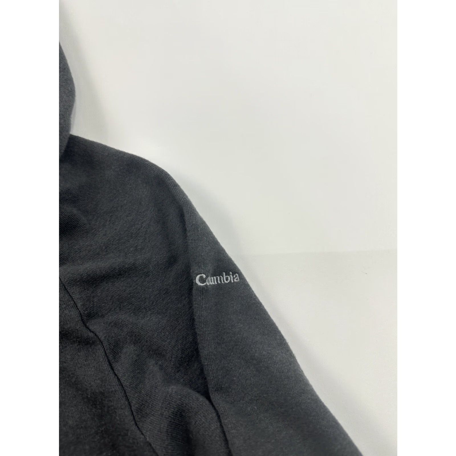 Vintage VINTAGE Columbia Hoodie Sweatshirt Women’s Large Gray Pullover Funnel Neck Size L / US 10 / IT 46 - 2 Thumbnail