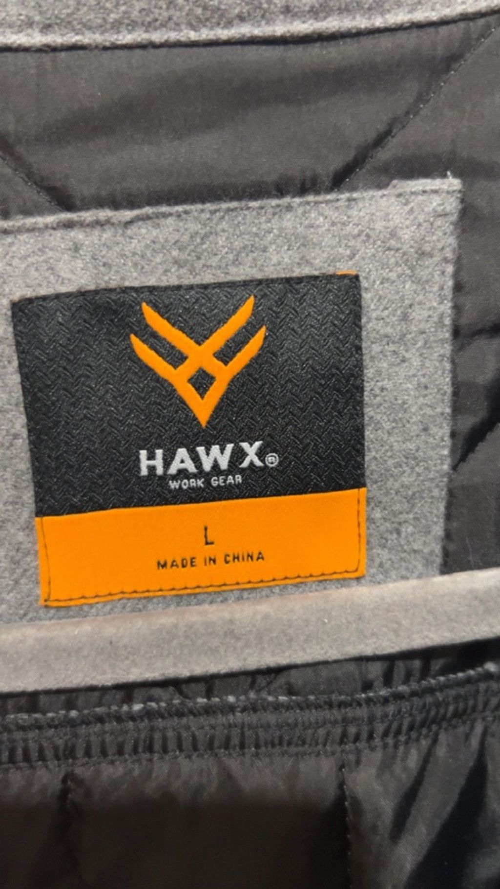 Other Men's HAWX Gray Lightweight Shirt Jacket L with Black Lining Size US L / EU 52-54 / 3 - 6 Thumbnail