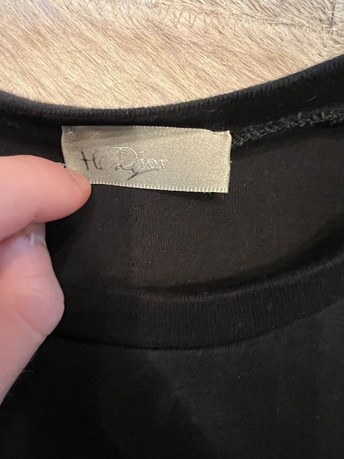 Dior Dior Black/Plaid Tee Size US M / EU 48-50 / 2 - 3 Thumbnail