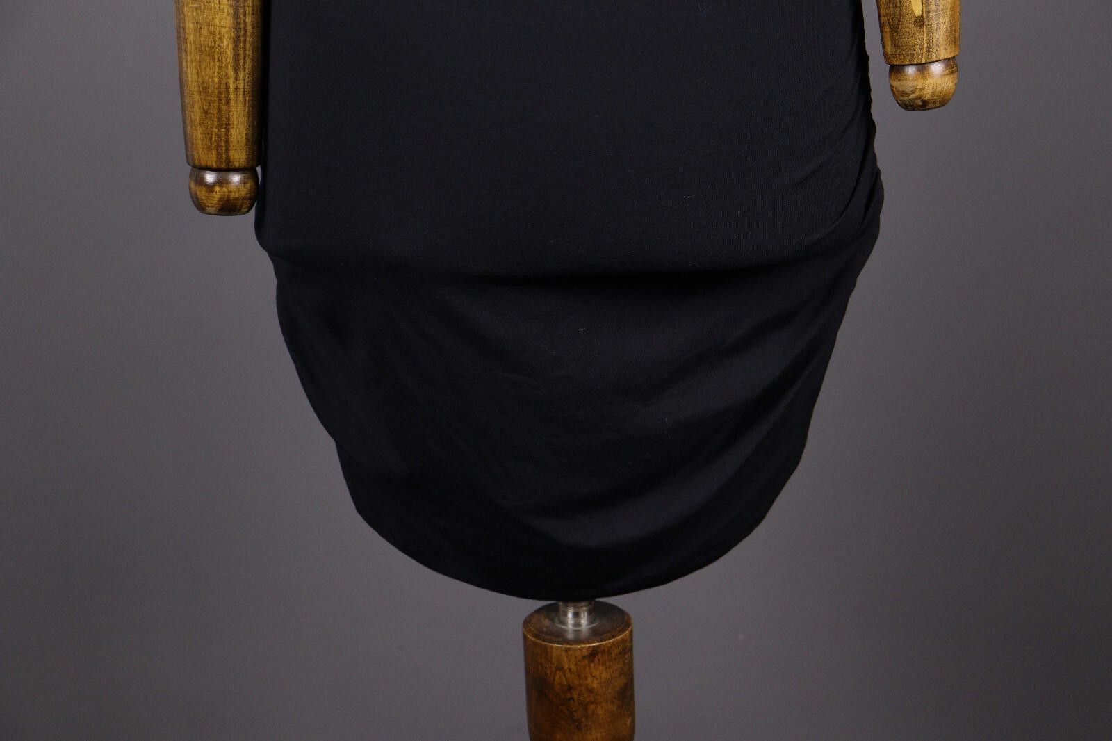 Designer Marc Cain Black 900 Summer Tank Bodycon Dress Size 6 Size M / US 6-8 / IT 42-44 - 9 Thumbnail